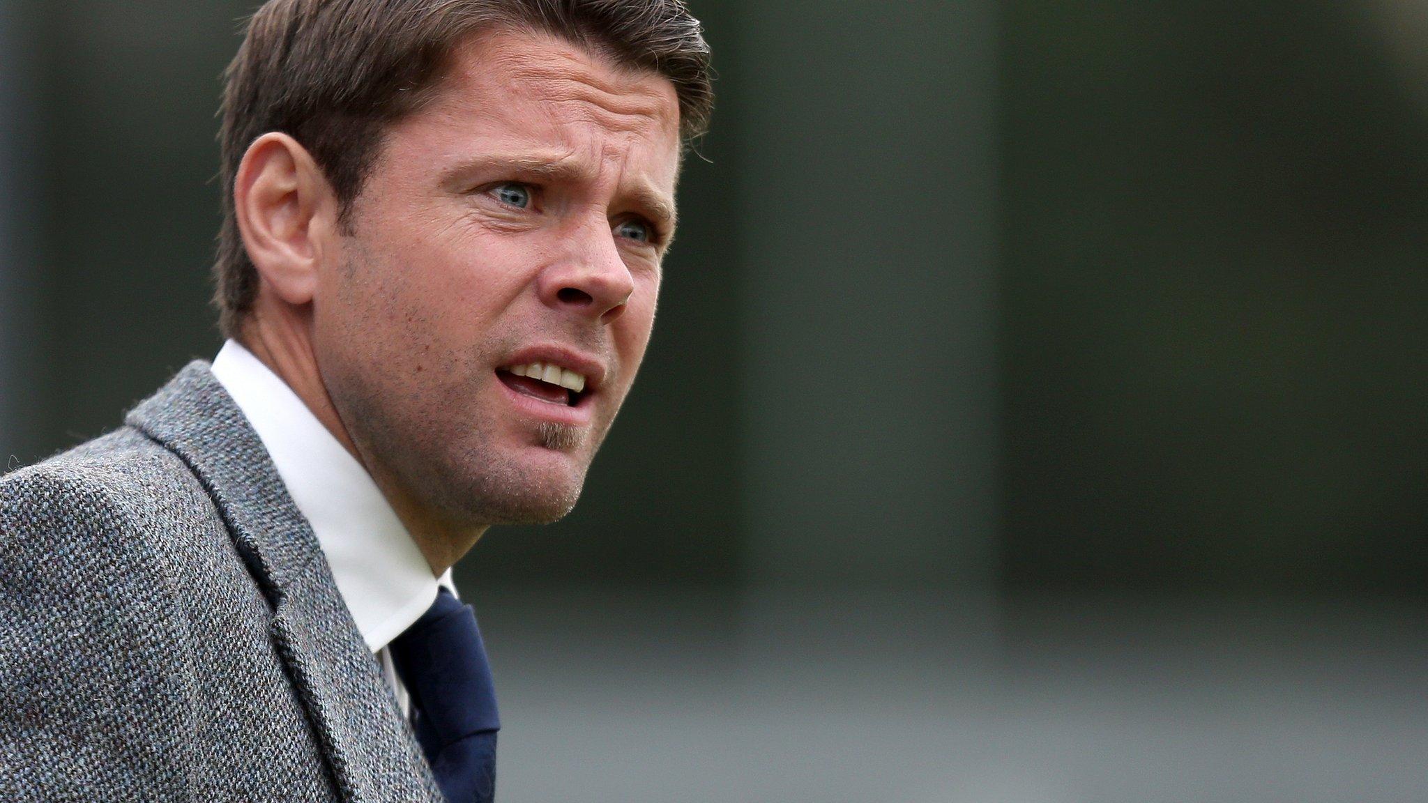 Accrington Stanley manager James Beattie