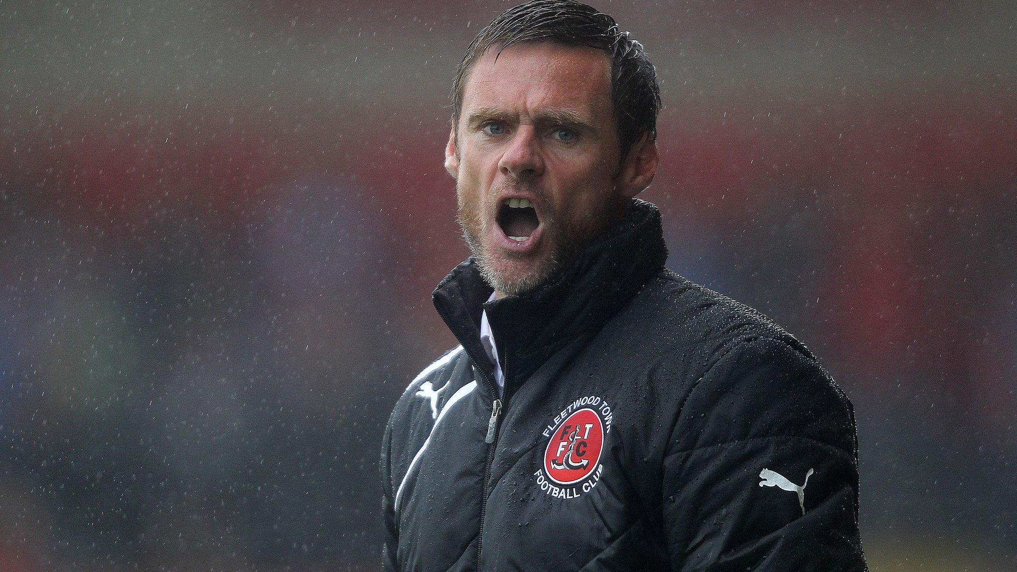 Fleetwood Town manager Graham Alexander