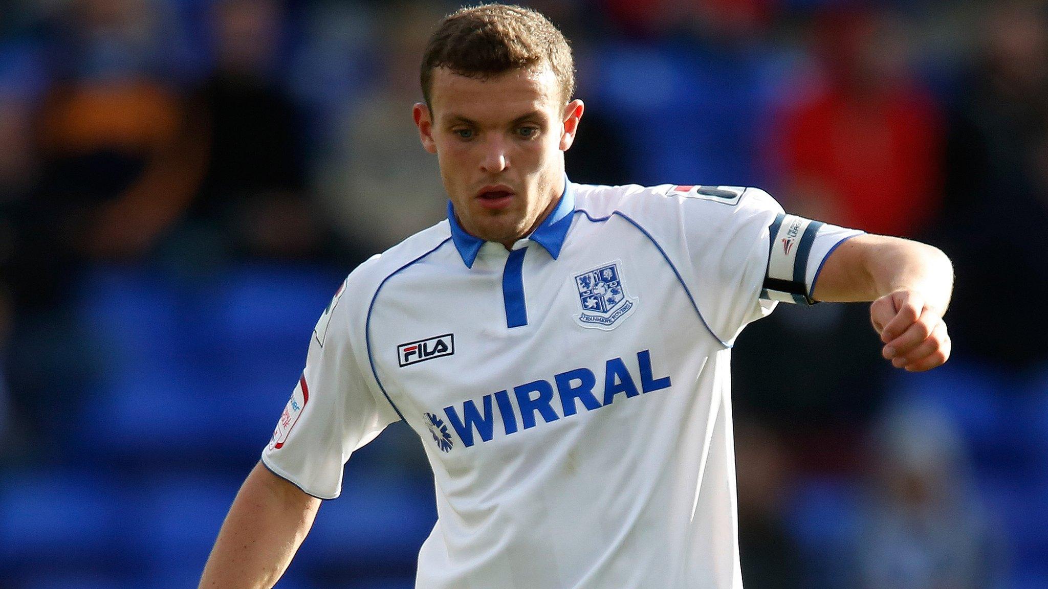 Tranmere Rovers captain James Wallace