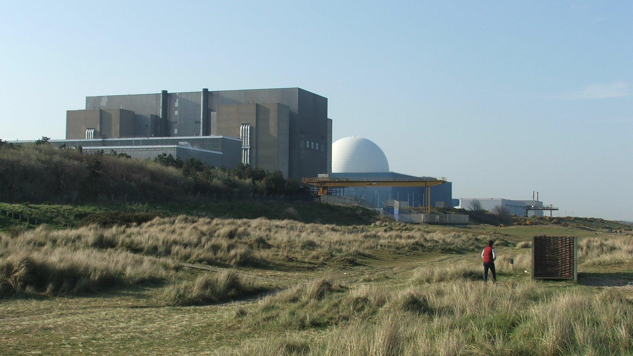 Sizewell A and B nuclear power stations