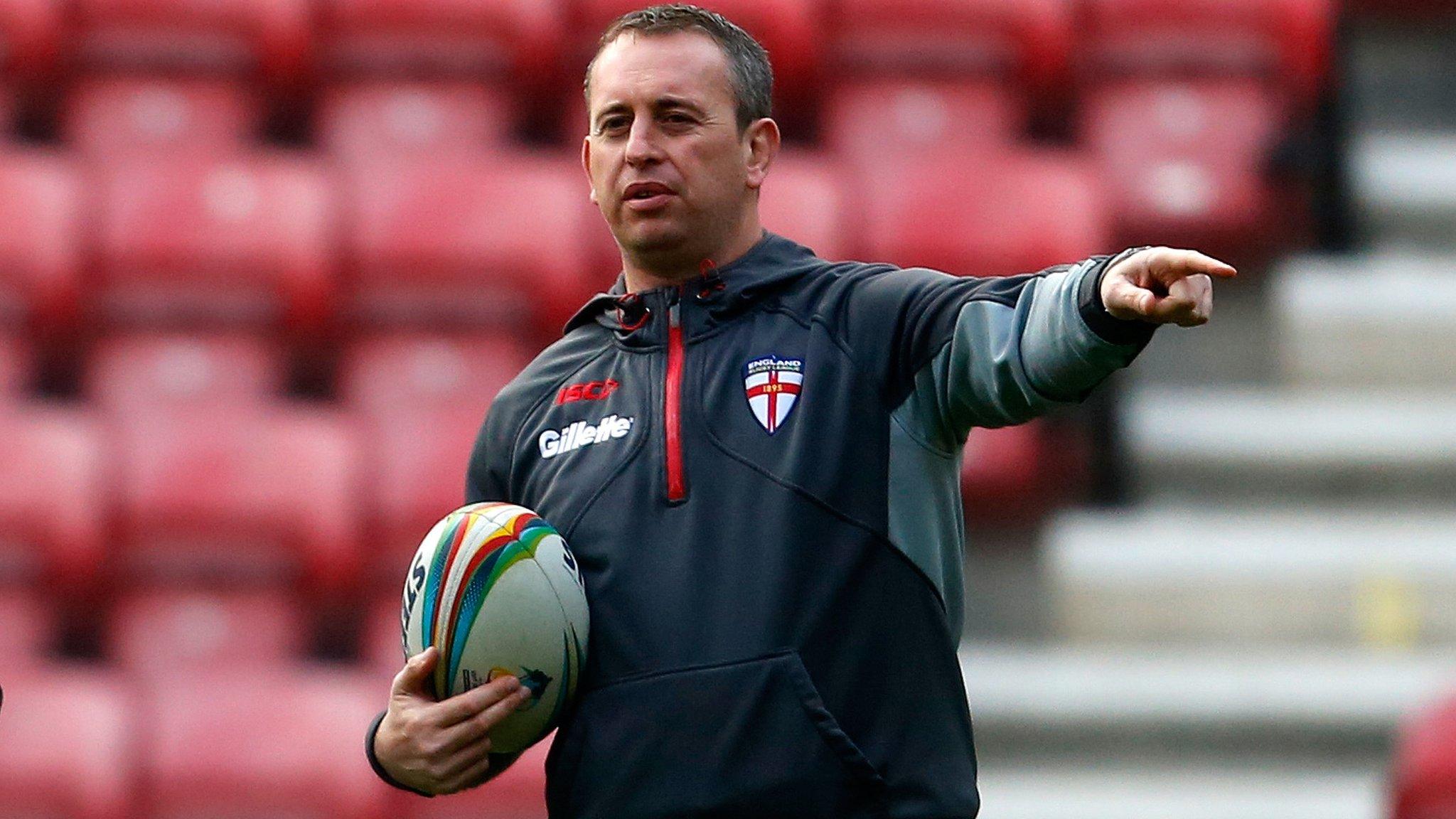 England rugby league coach Steve McNamara