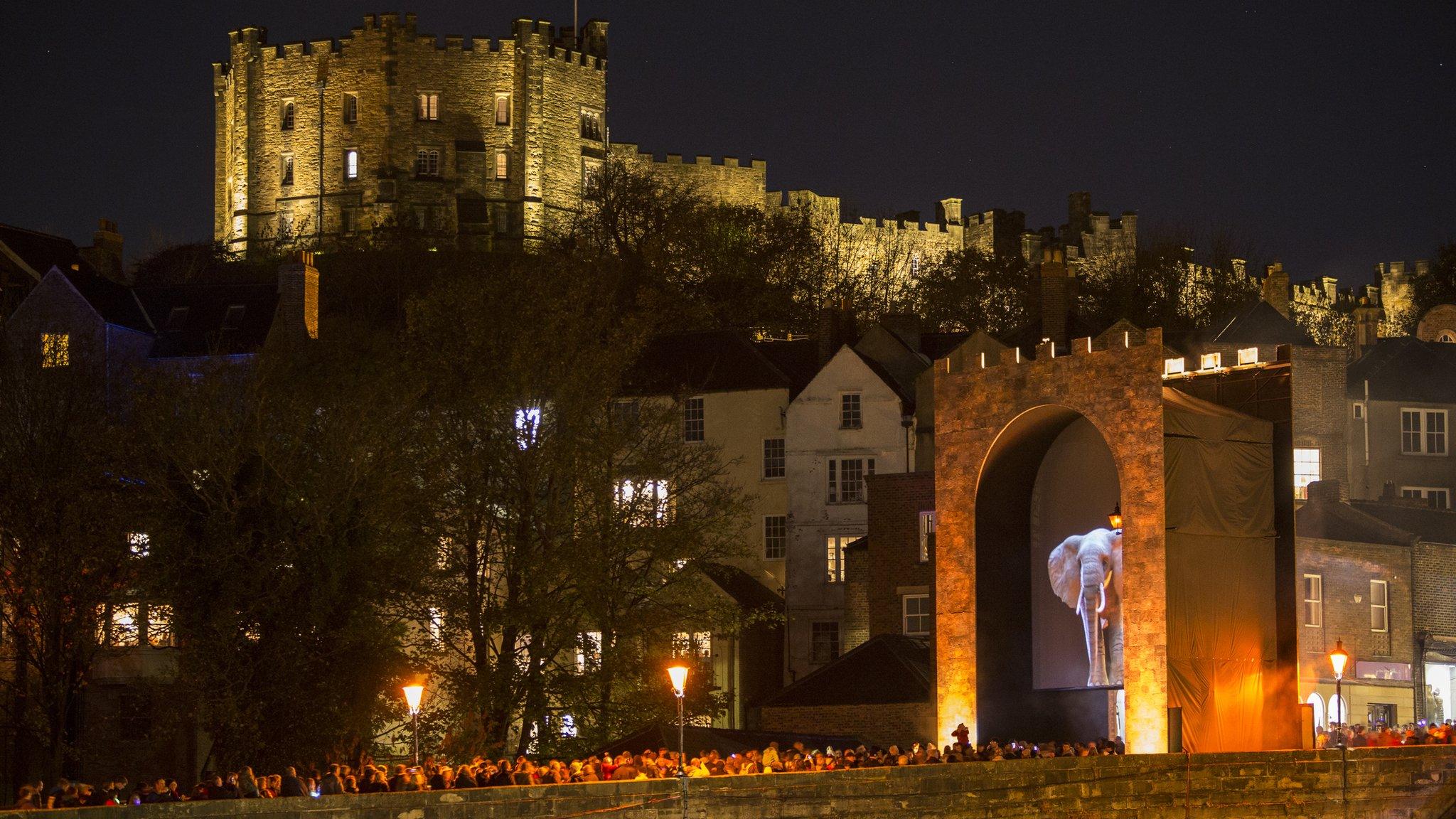 People walking on Elvet Bridge