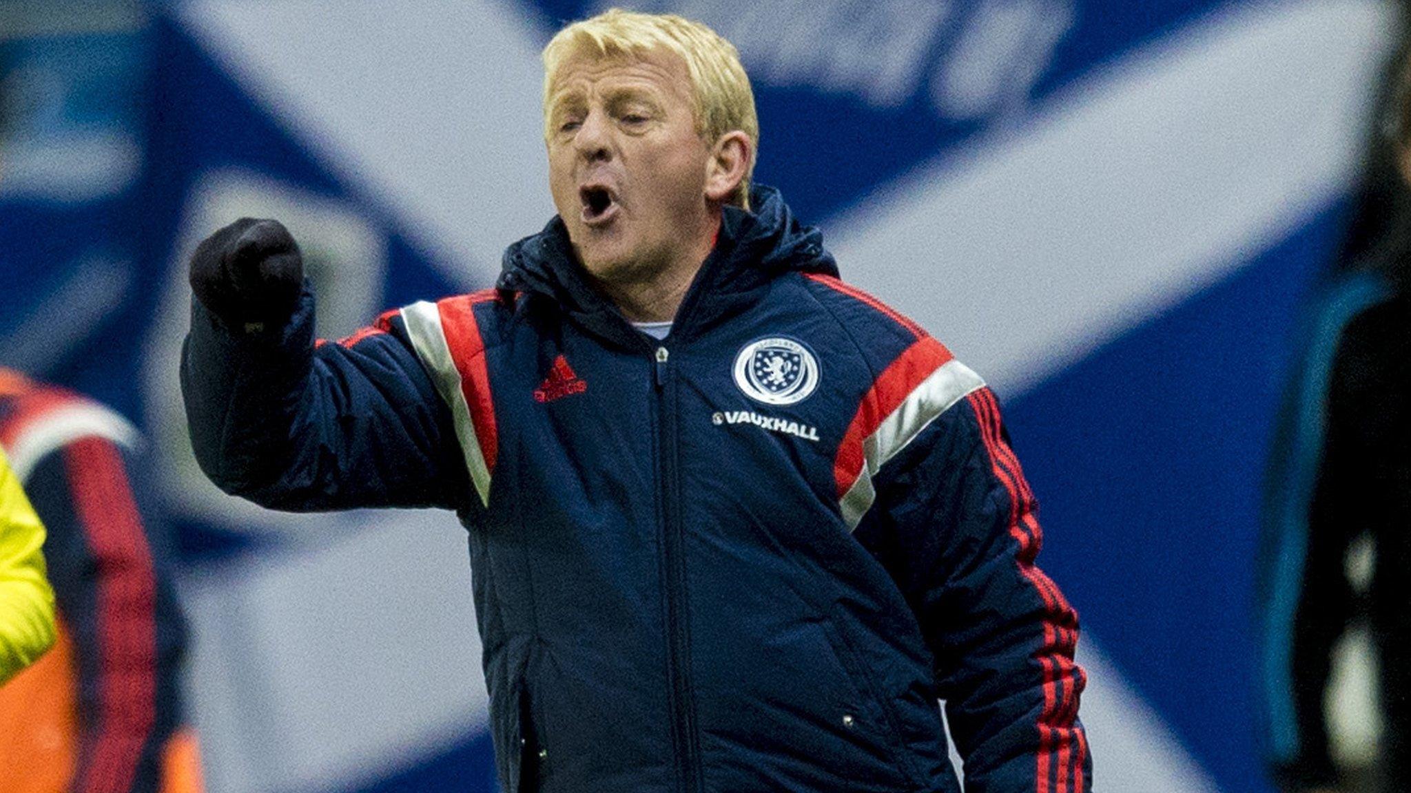 Scotland manager Gordon Strachan