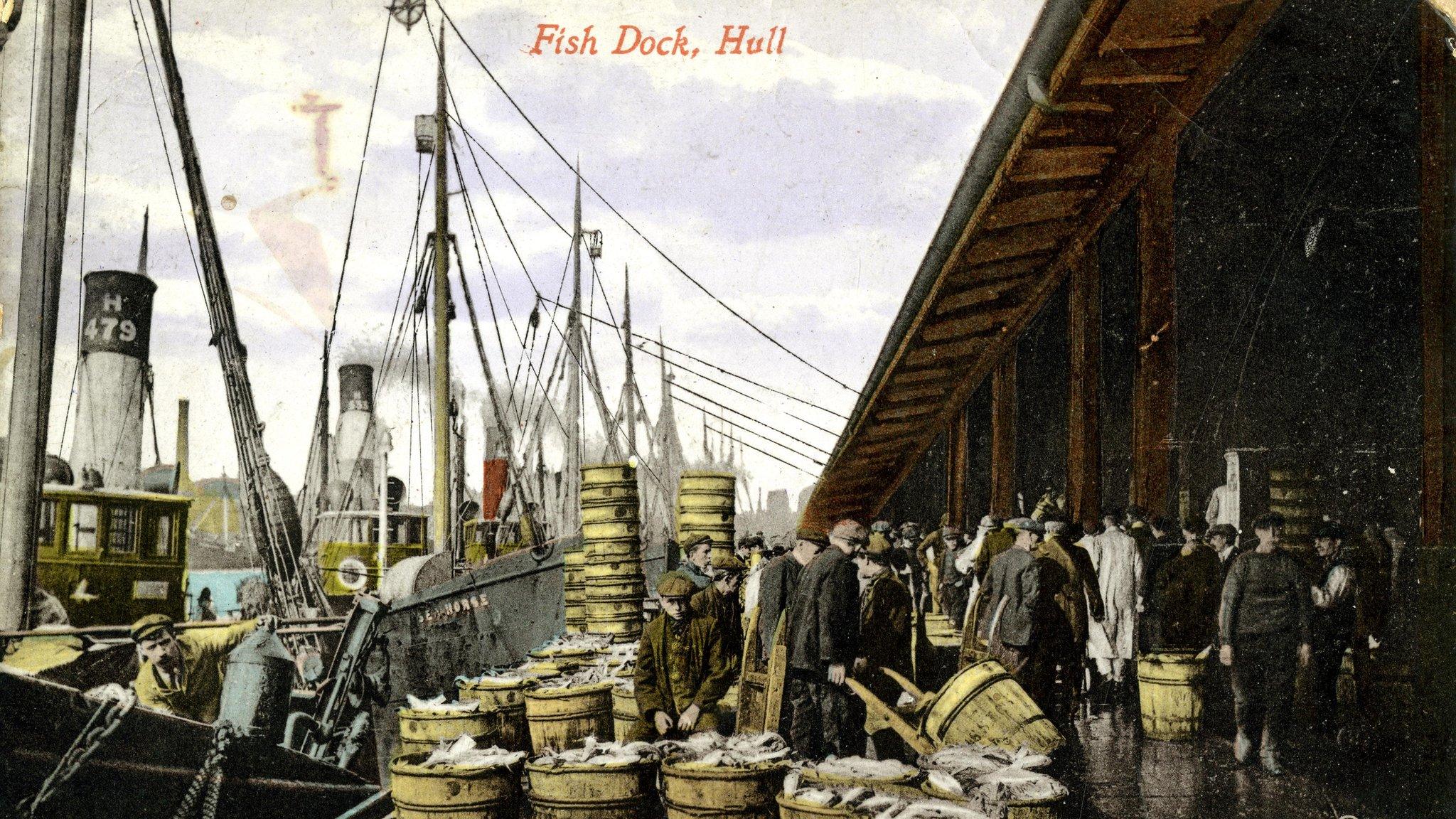 Hull Fish Dock 1913