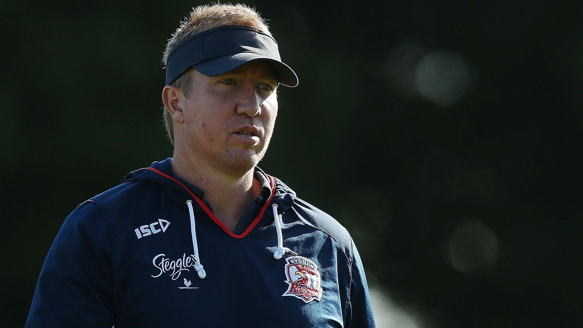 Sydney Roosters coach Trent Robinson