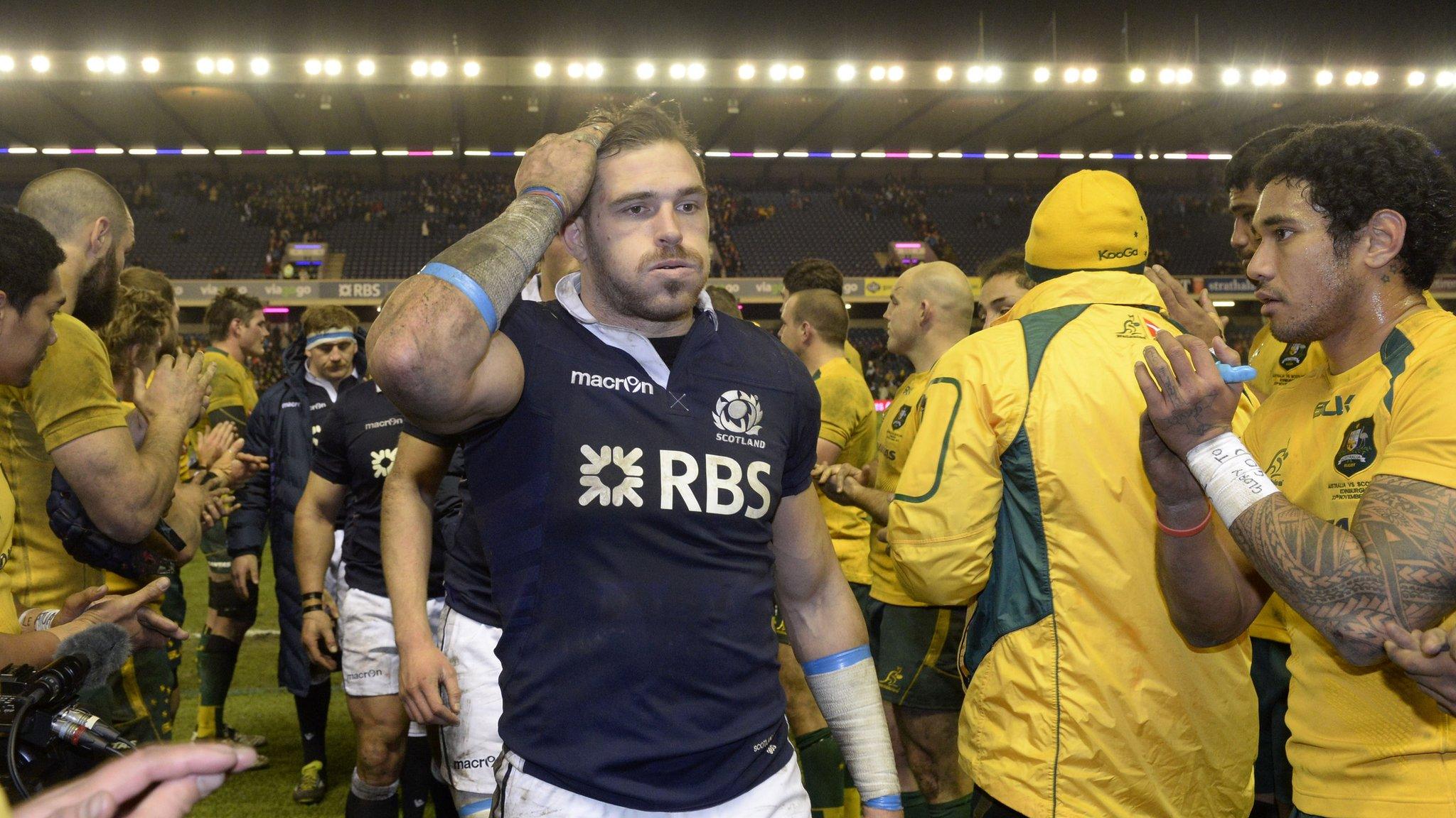 Scotland lost 21-15 to Australia