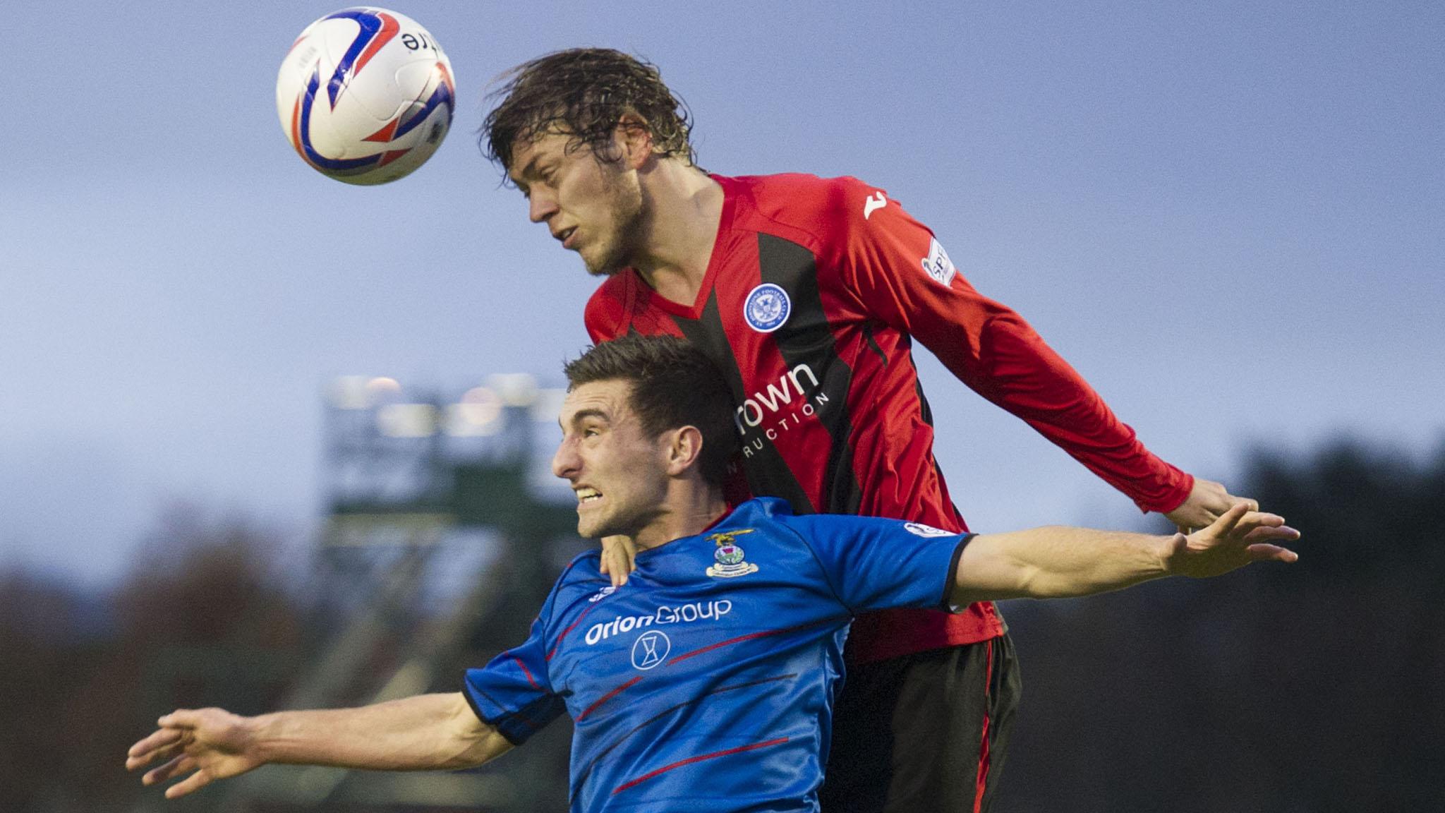 Graeme Shinnie and Murray Davidson