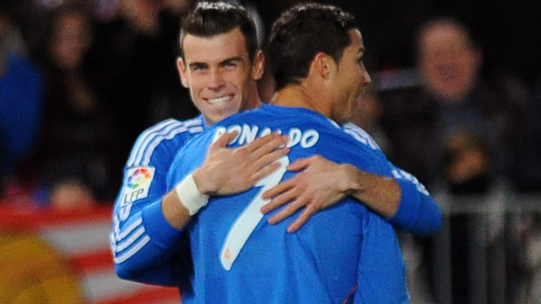 Gareth Bale and Cristiano Ronaldo