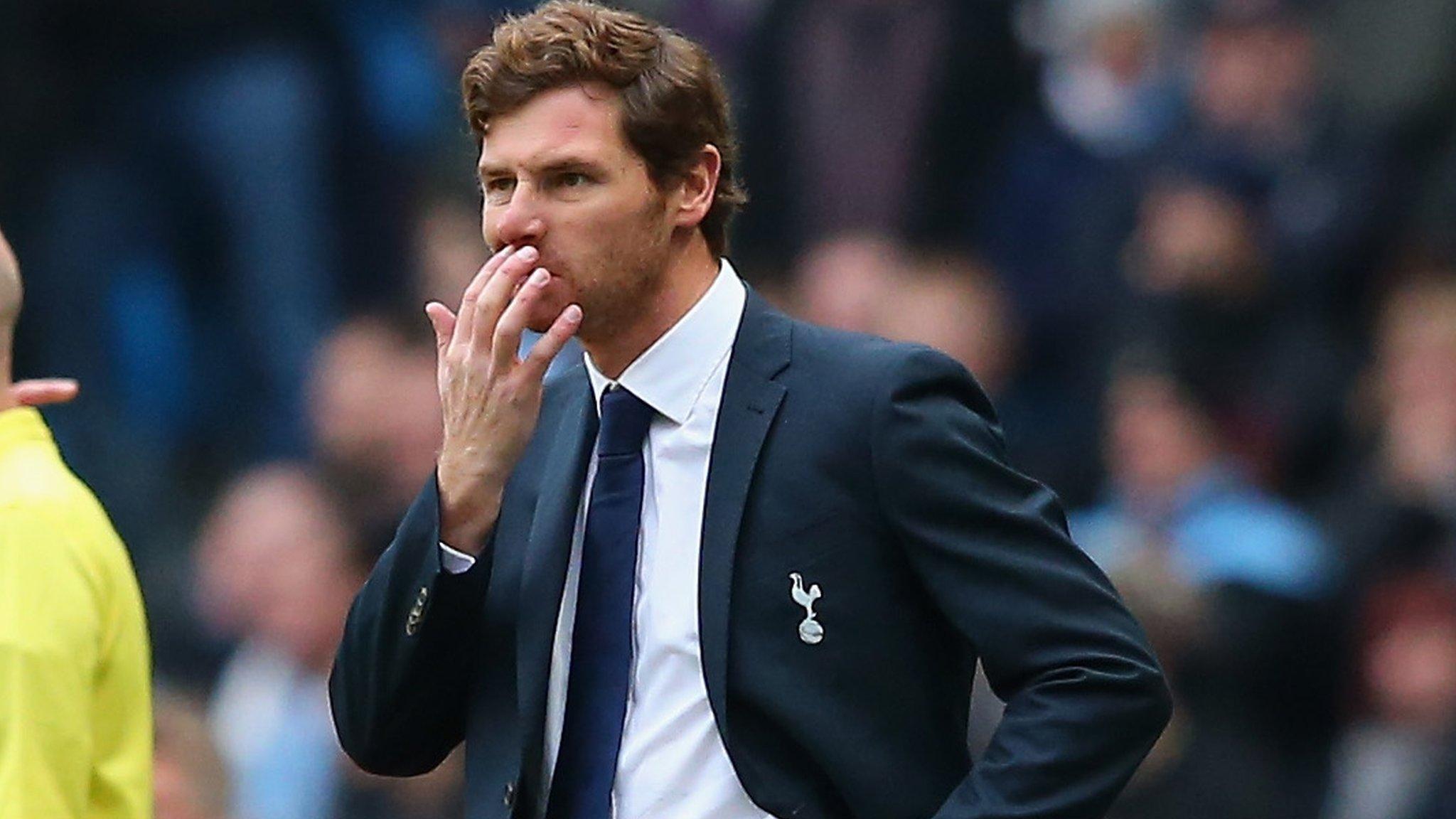 Tottenham manager Andre Villas-Boas