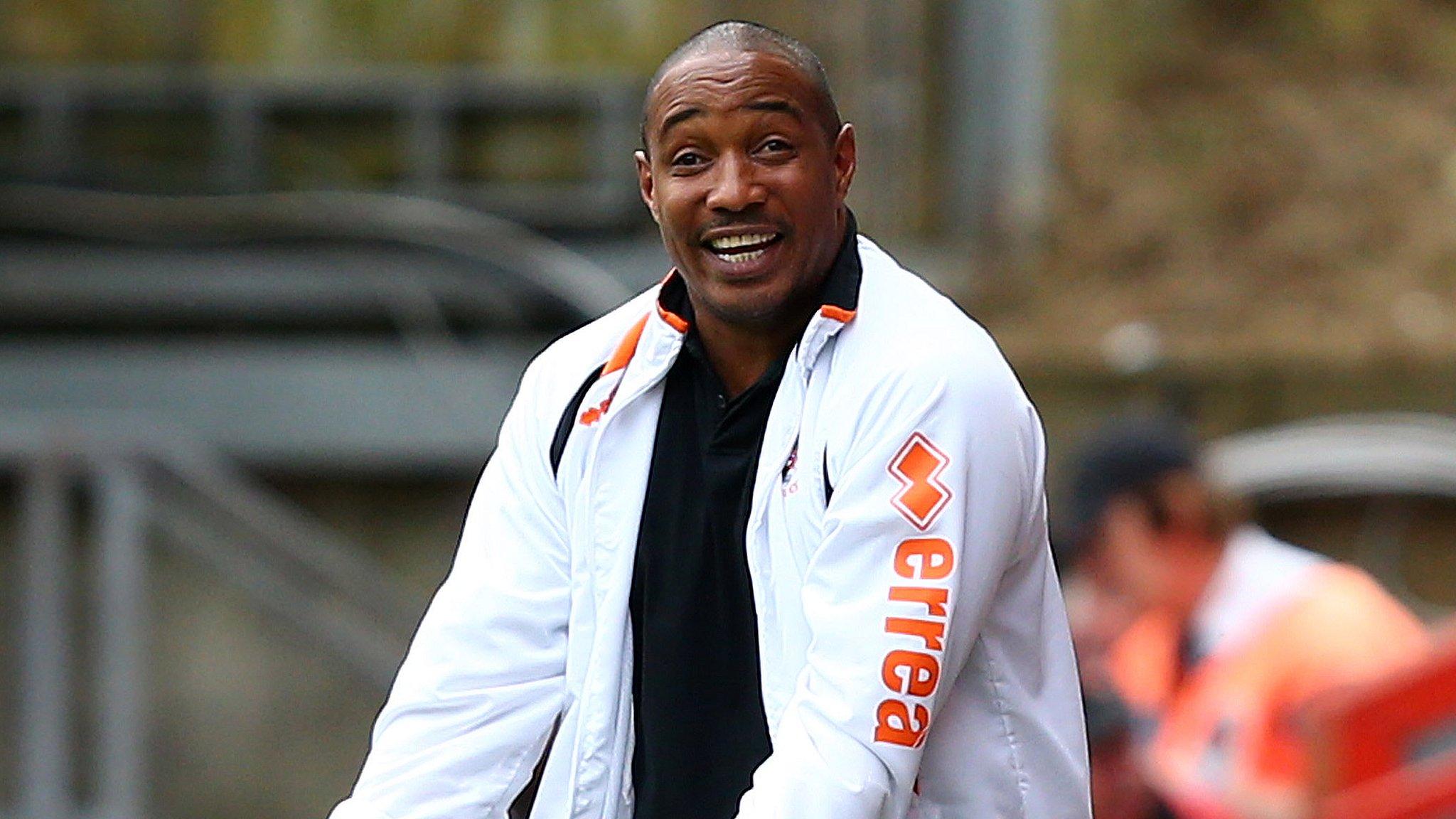 Blackpool manager Paul Ince