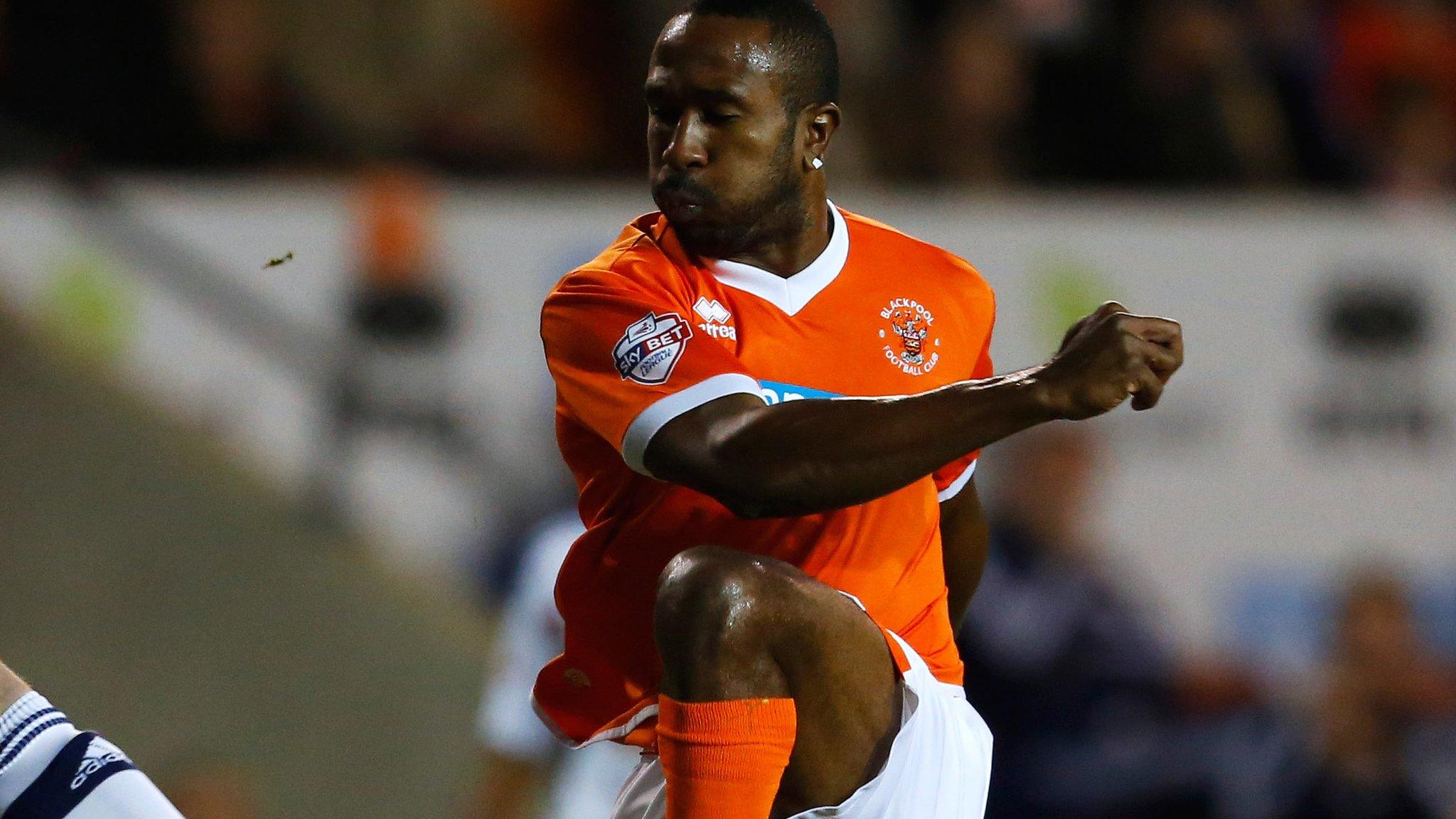 Blackpool's Ricardo Fuller