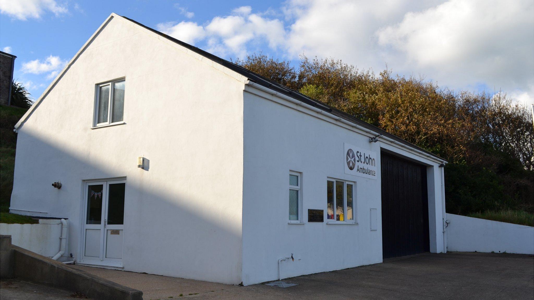 St John Ambulance station in Alderney