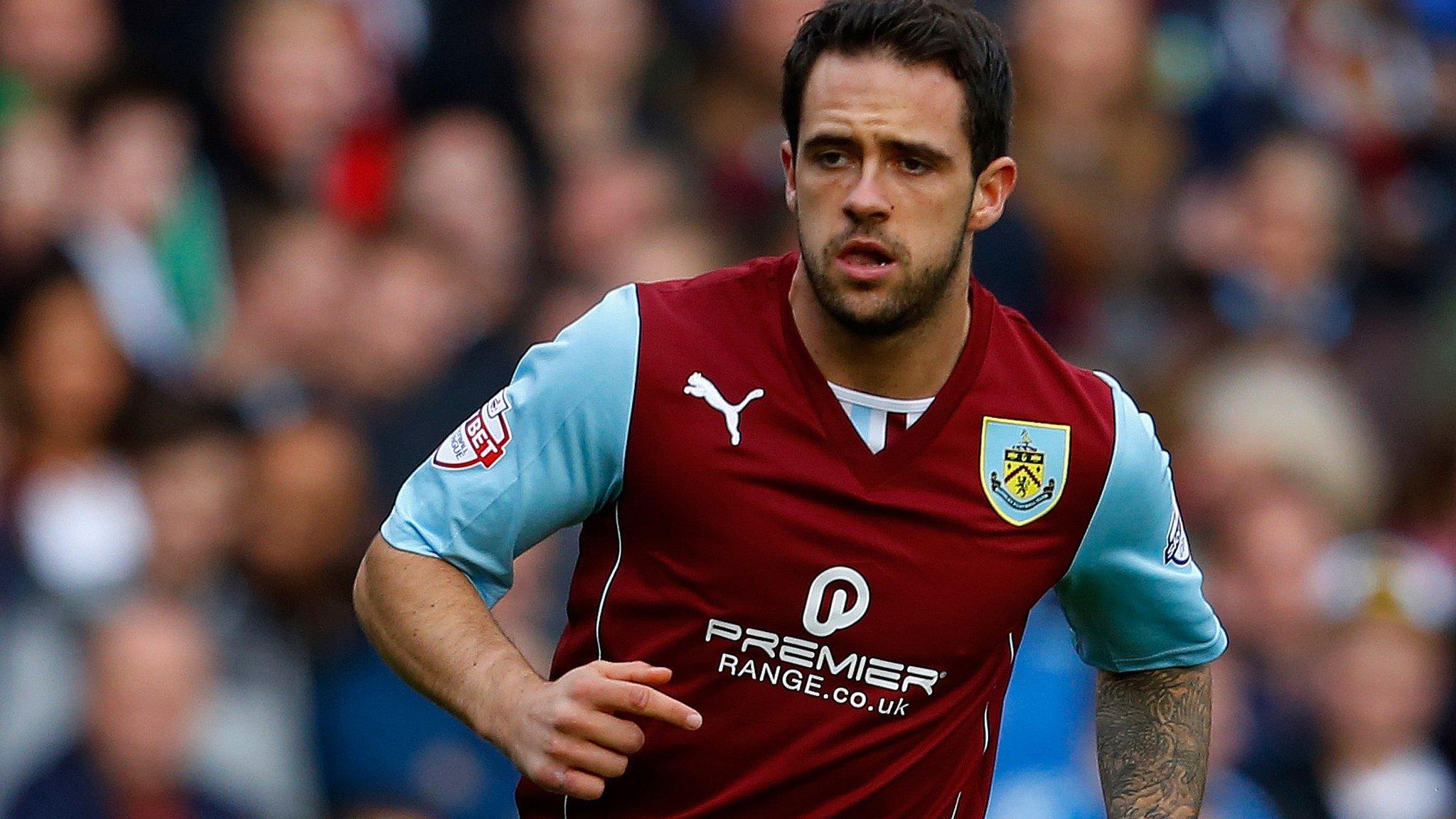 Burnley striker Danny Ings