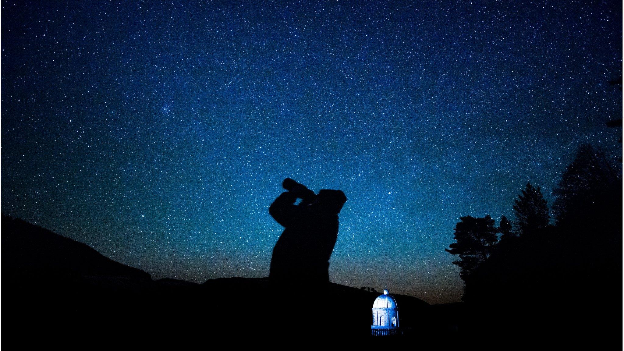 Astronomer on Elan Valley estate