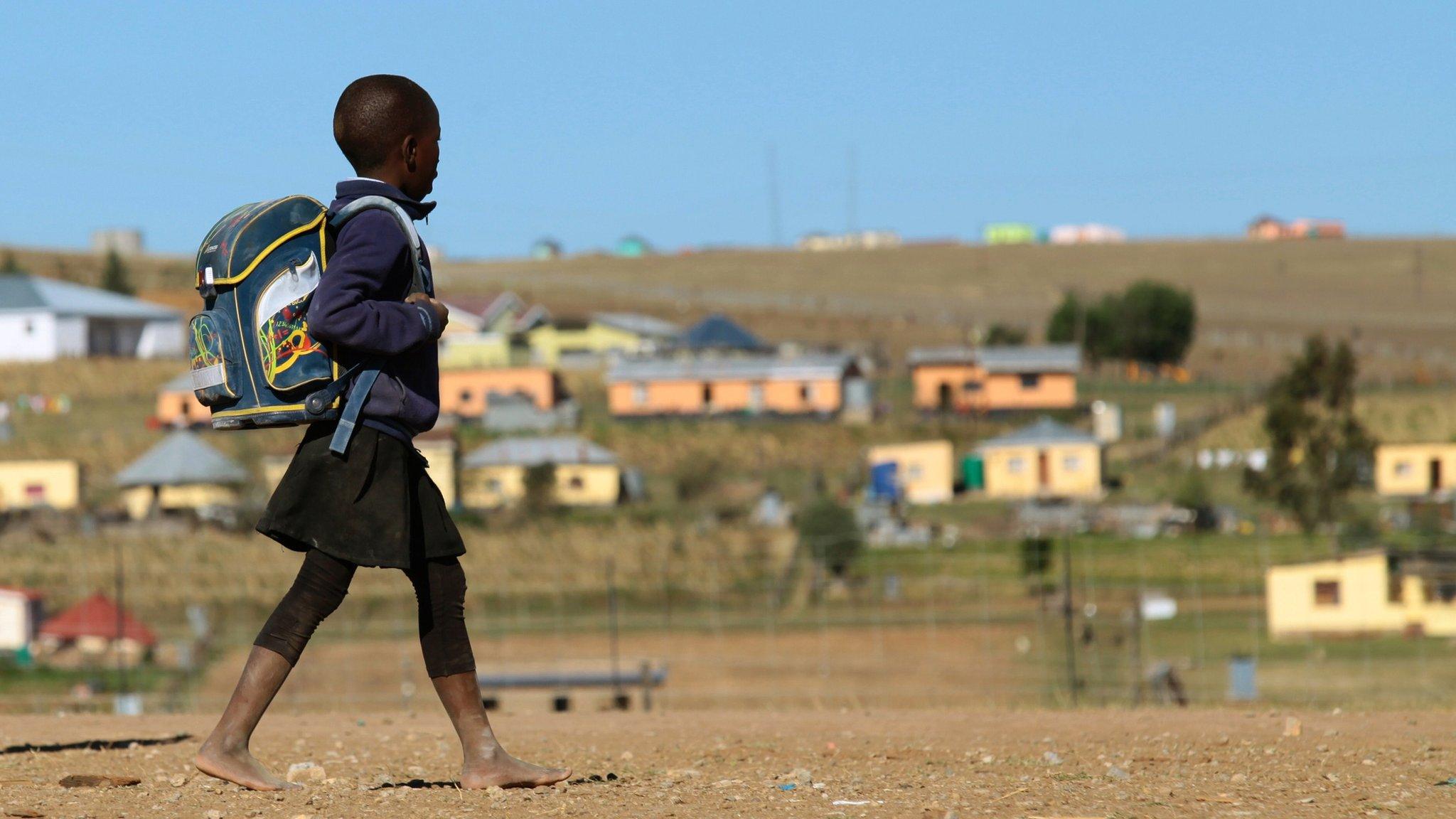 Child in Qunu