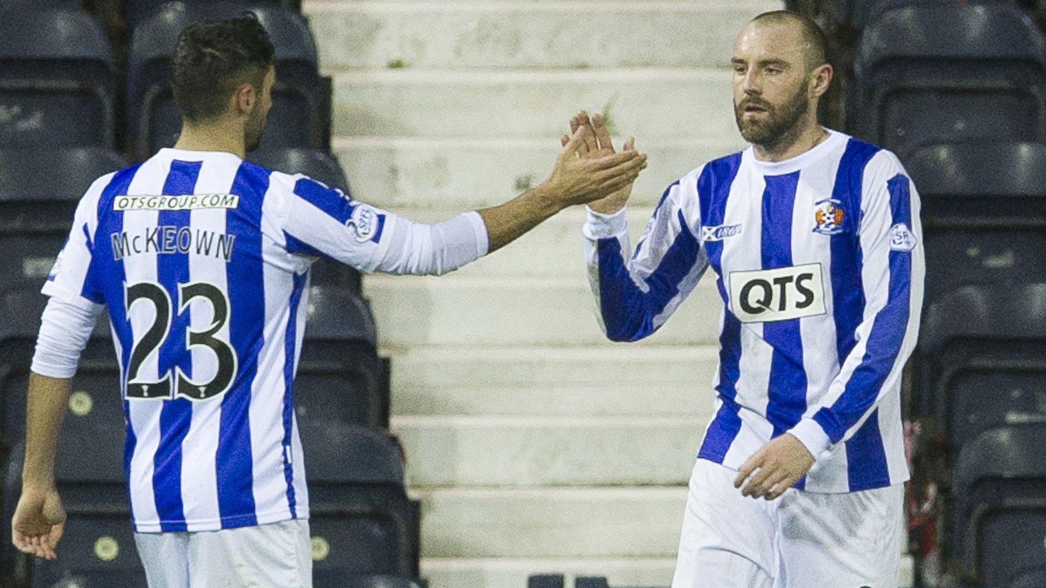 Kris Boyd (right) has scored 175 Scottish top flight goals