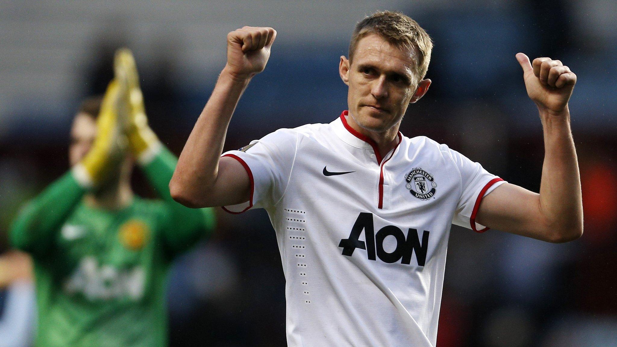 Darren Fletcher played 20 minutes for Manchester United at Aston Villa