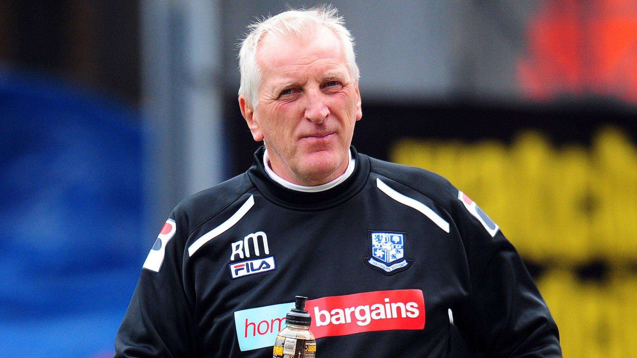 Tranmere Rovers manager Ronnie Moore