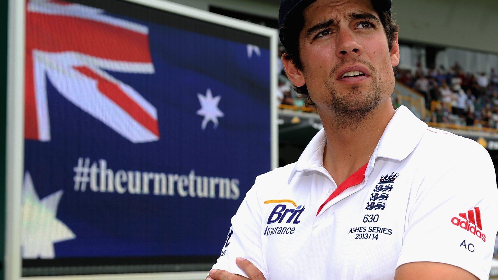 England captain Alastair Cook