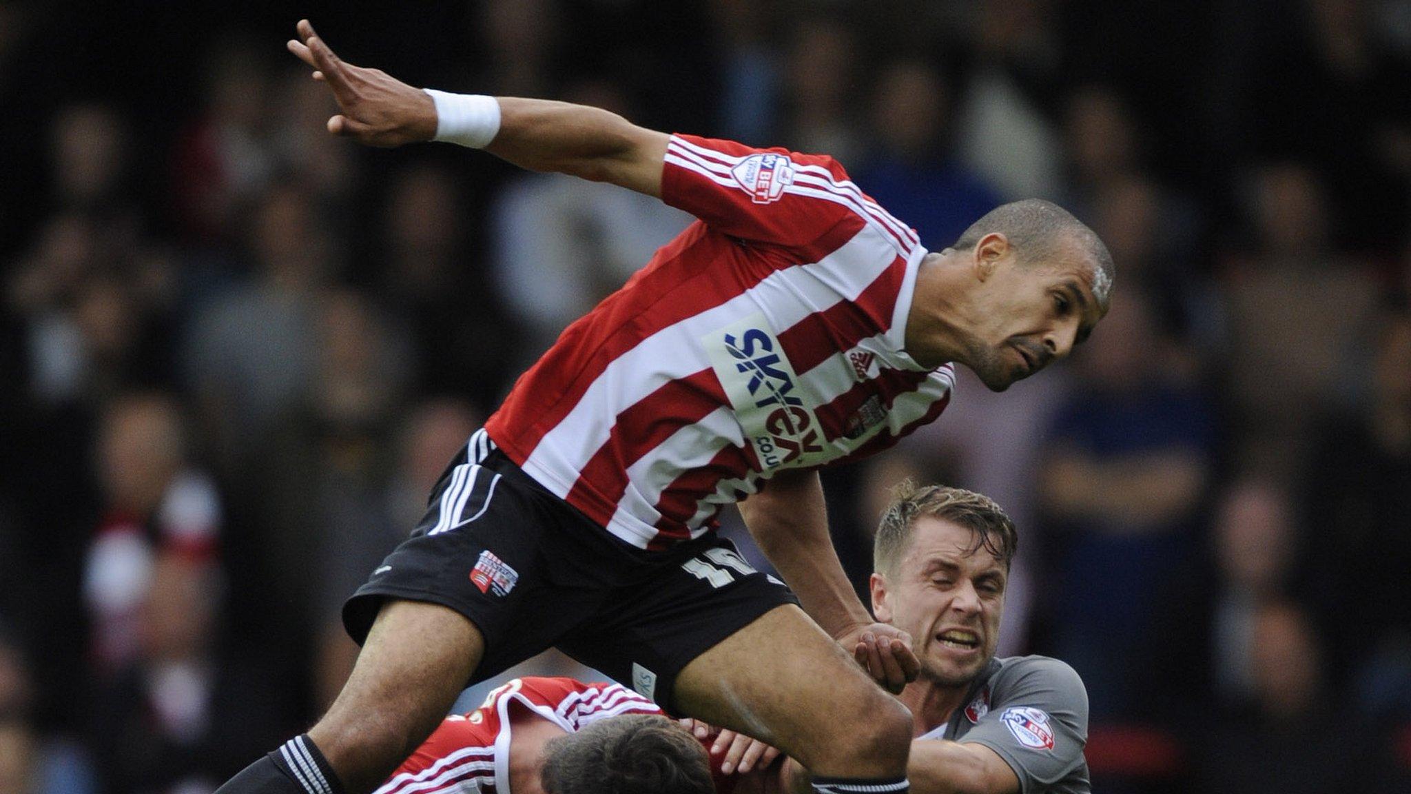 Brentford forward Farid El Alagui