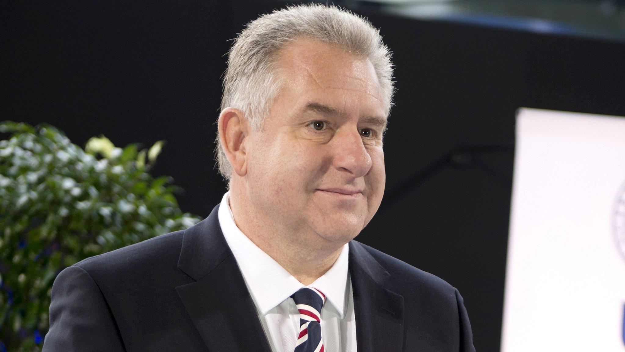 Rangers chief executive Graham Wallace