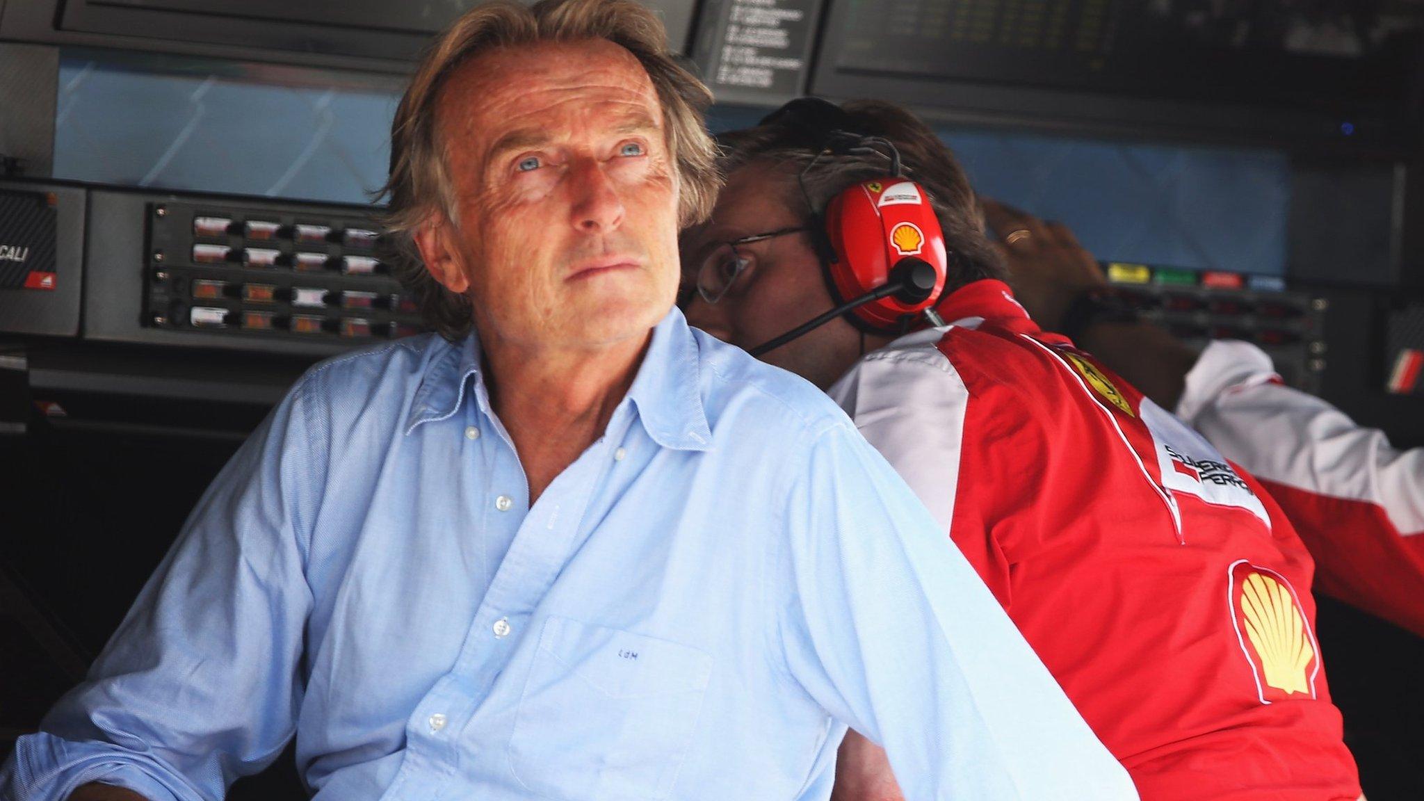 Ferrari president Luca Di Montezemolo