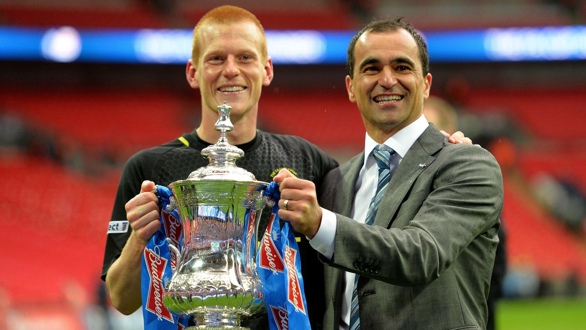 Ben Watson and Roberto Martinez