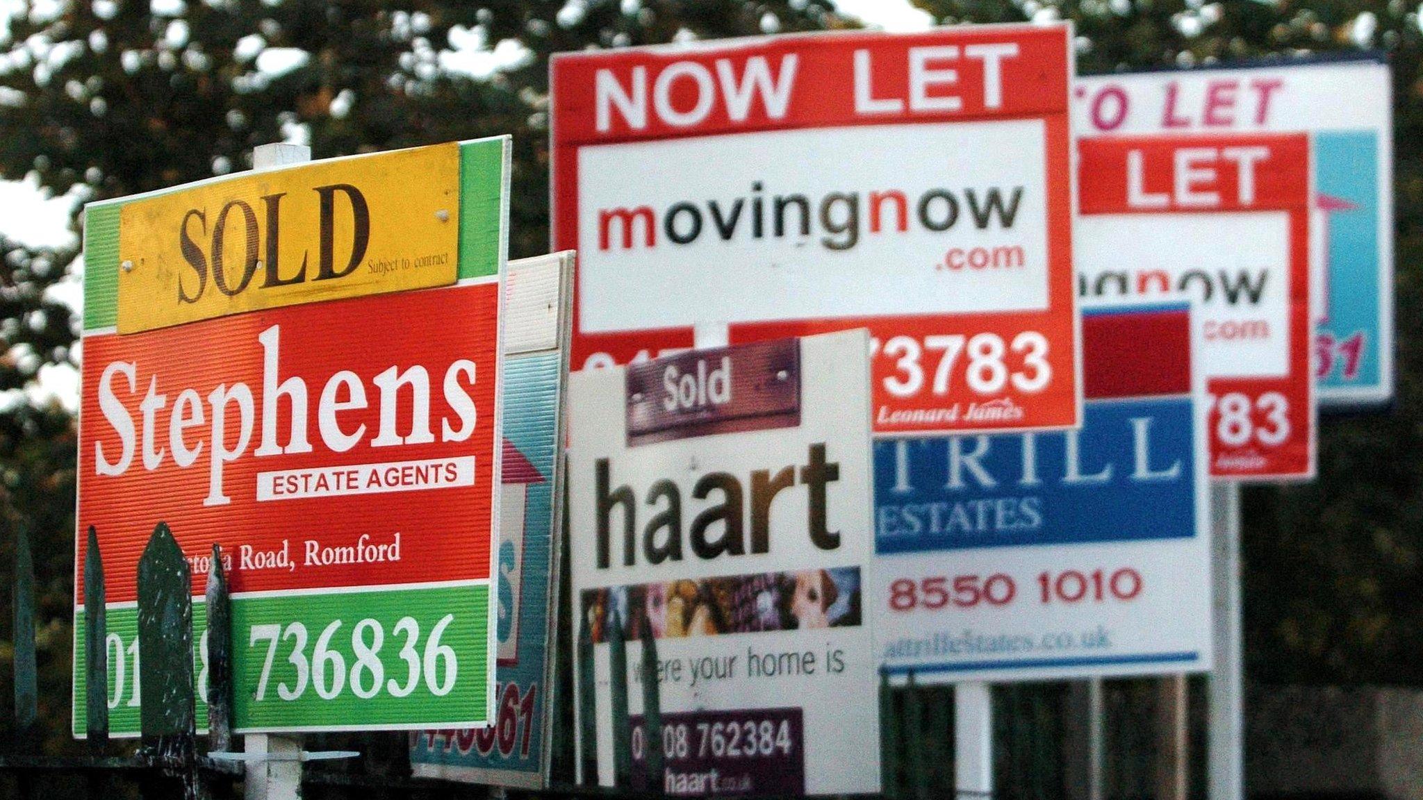 house for sale signs