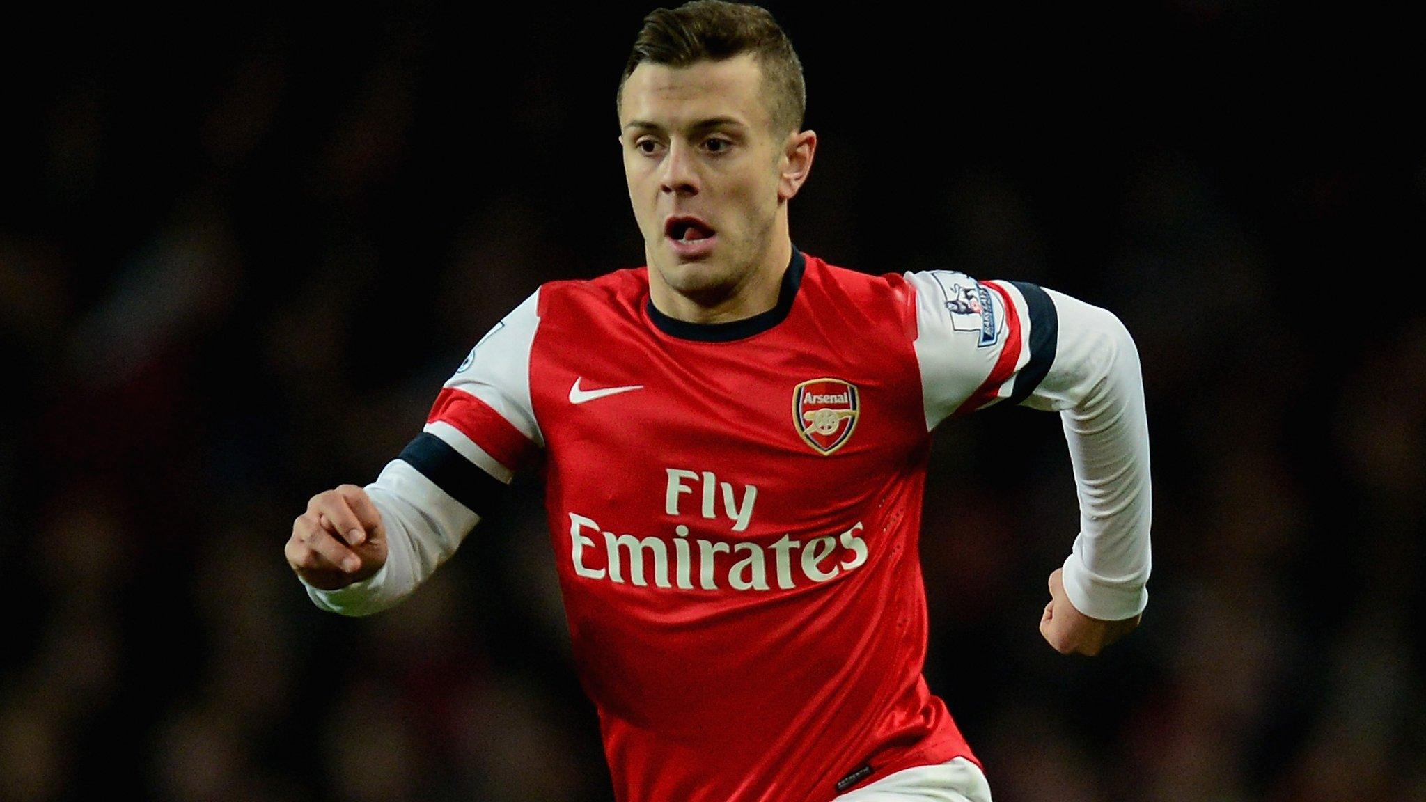 Arsenal midfielder Jack Wilshere