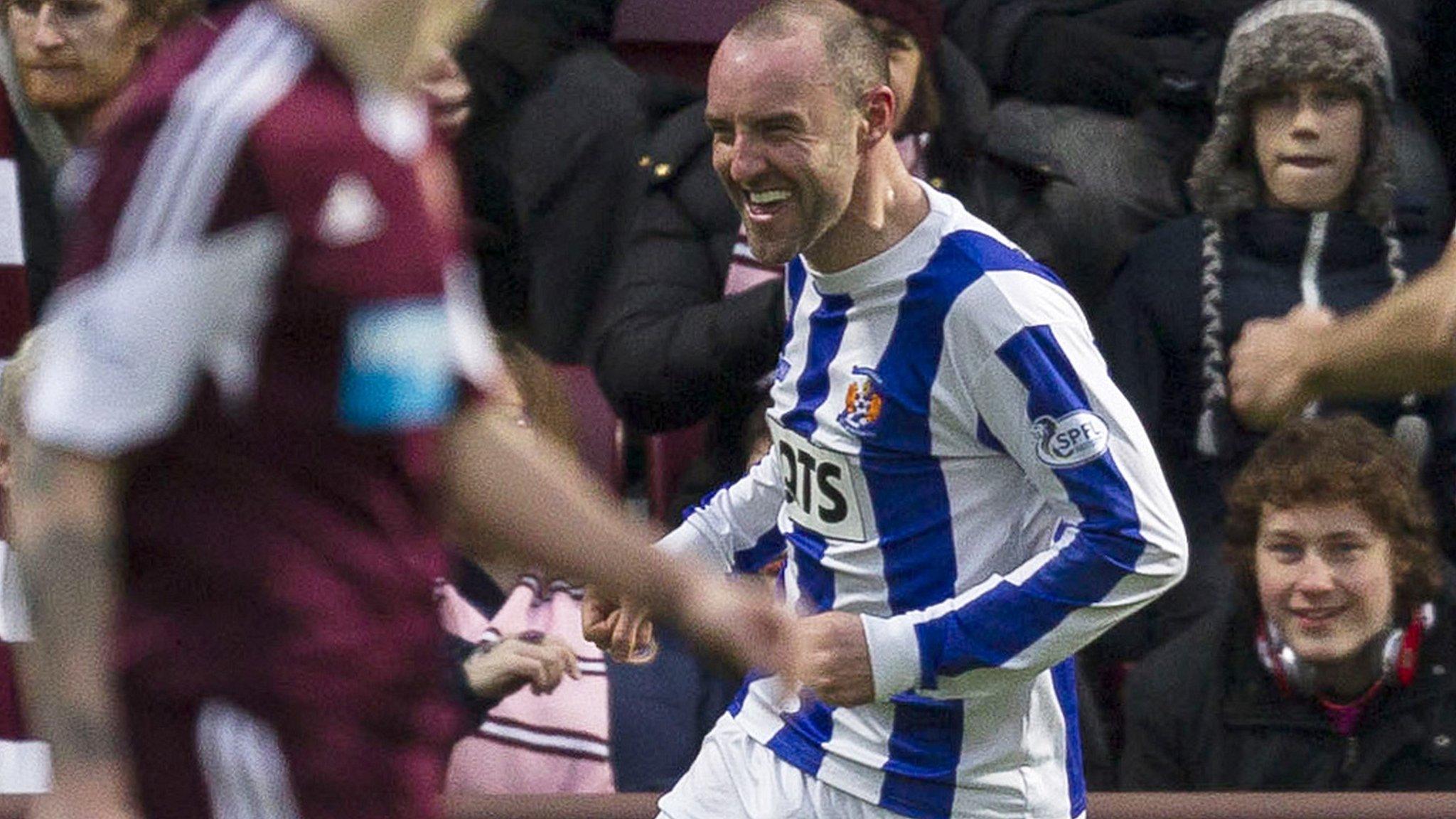 Kris Boyd celebrates