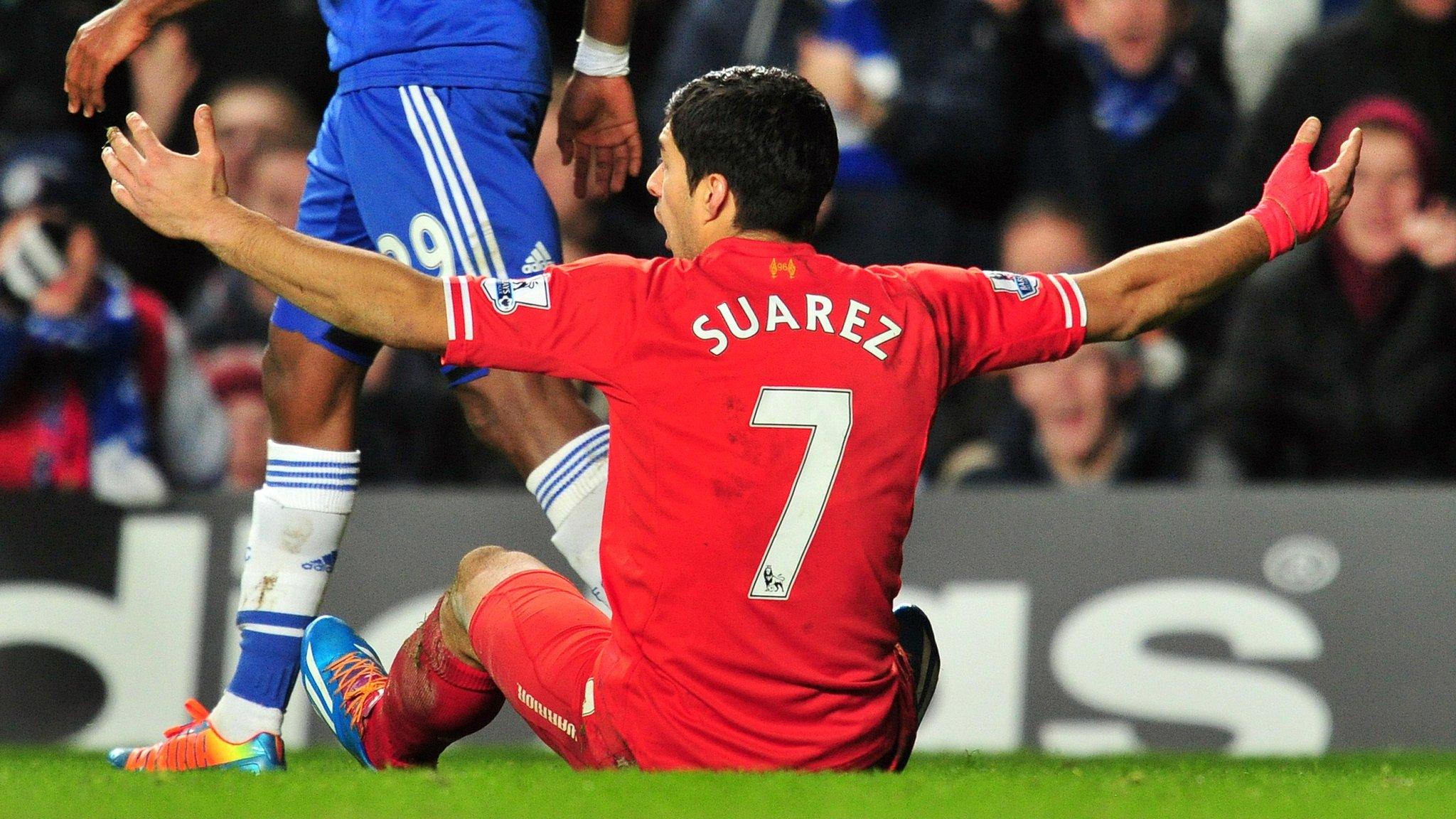 Liverpool striker Luis Suarez