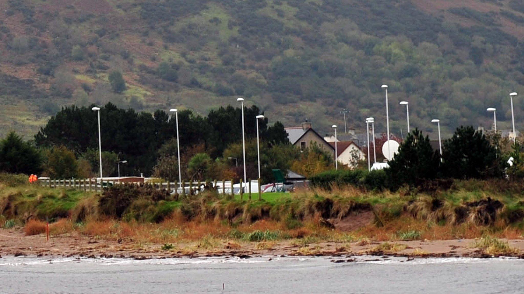 Waterfoot beach