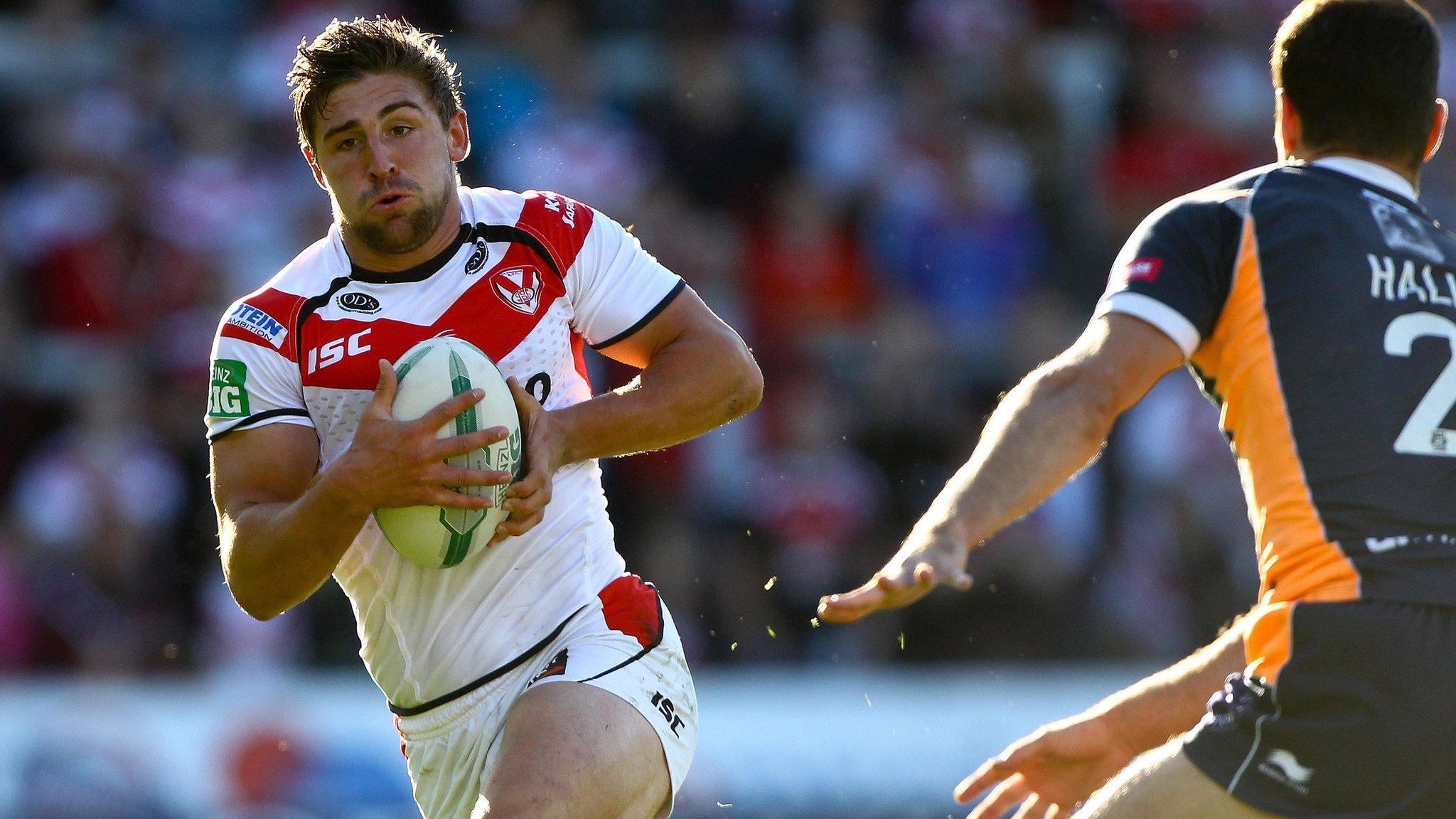 St Helens winger Tommy Makinson