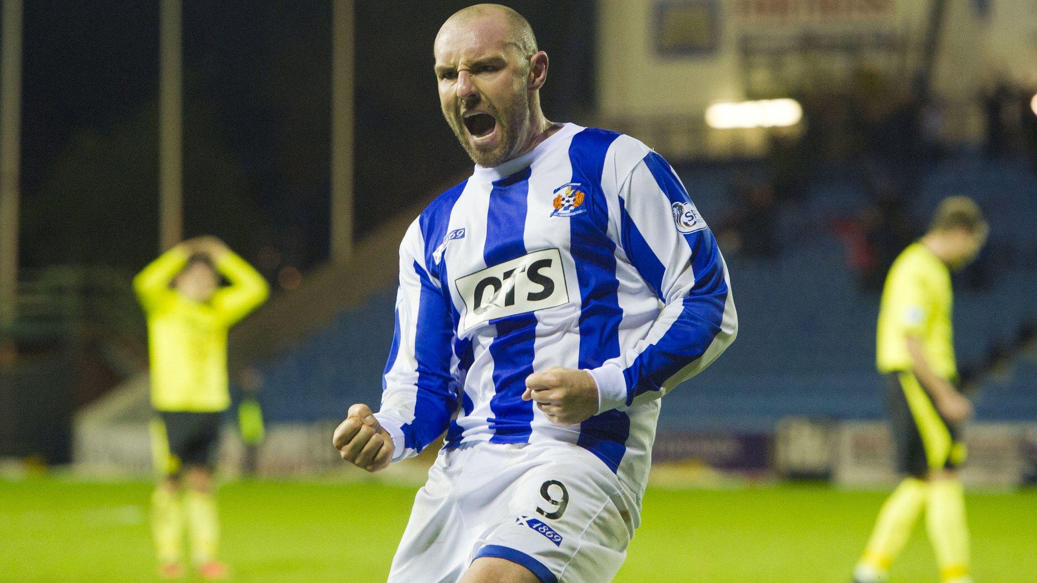 Kilmarnock striker Kris Boyd