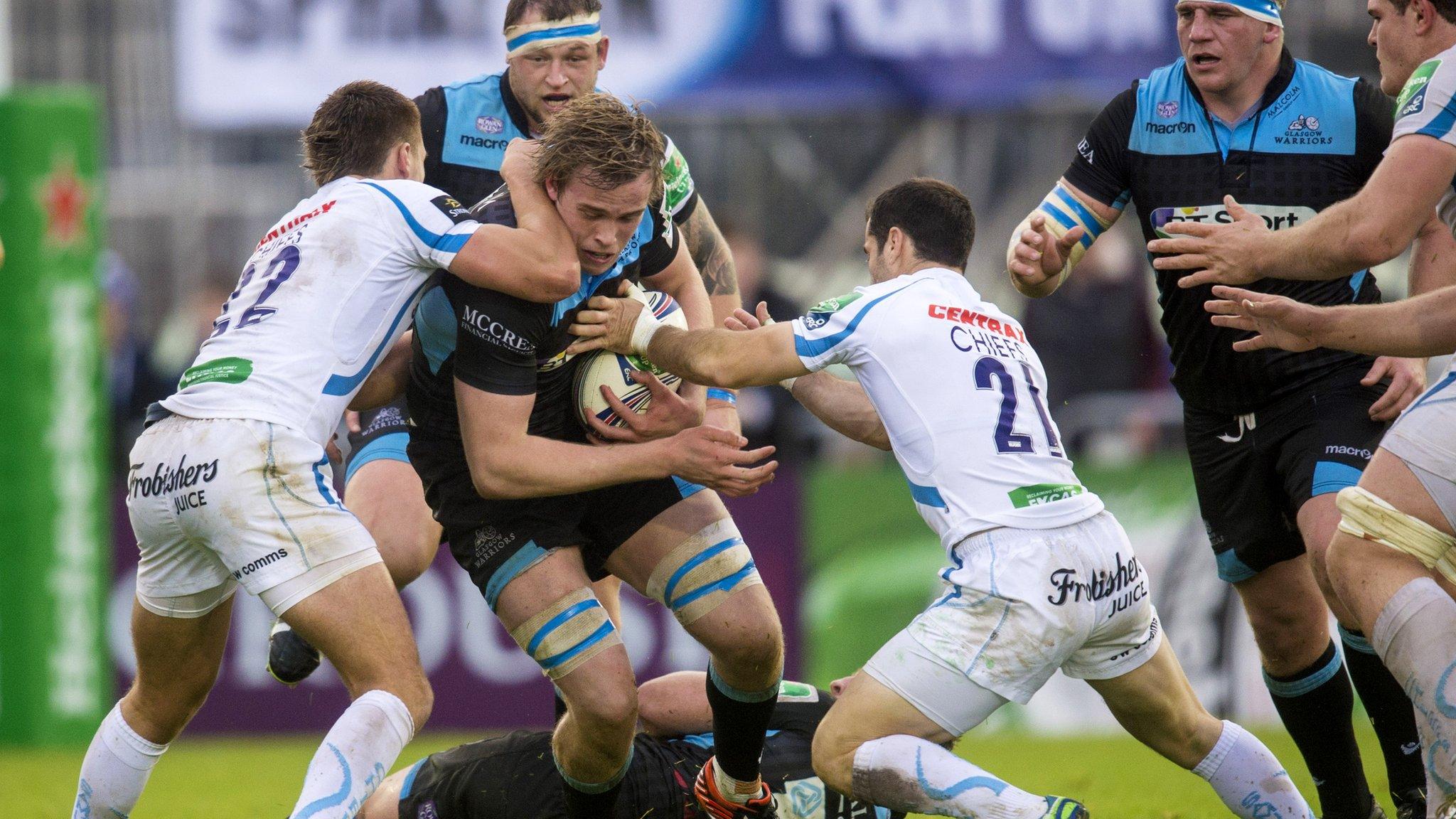 Glasgow beat Exeter 20-16 in October