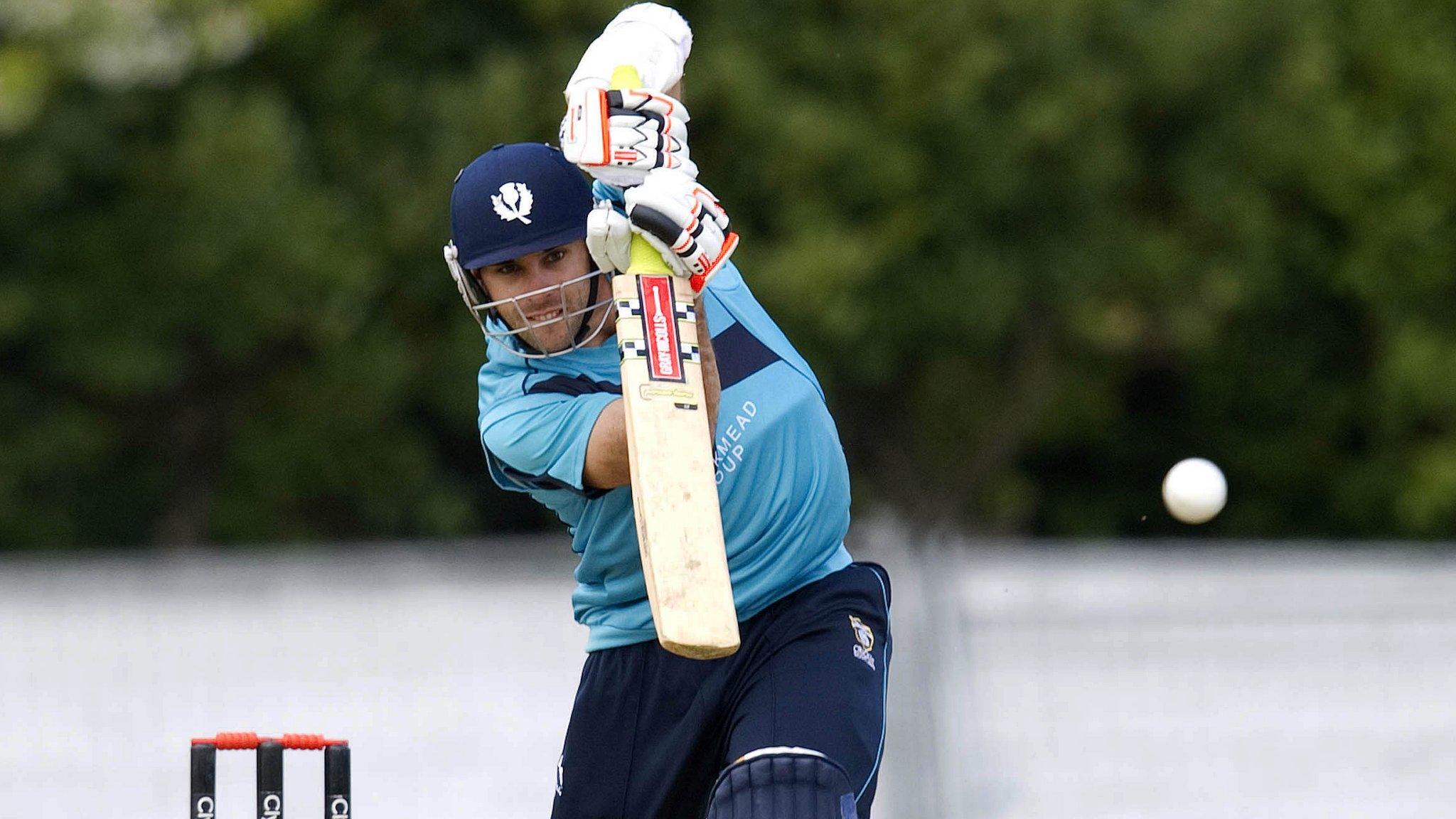 Scotland captain Kyle Coetzer