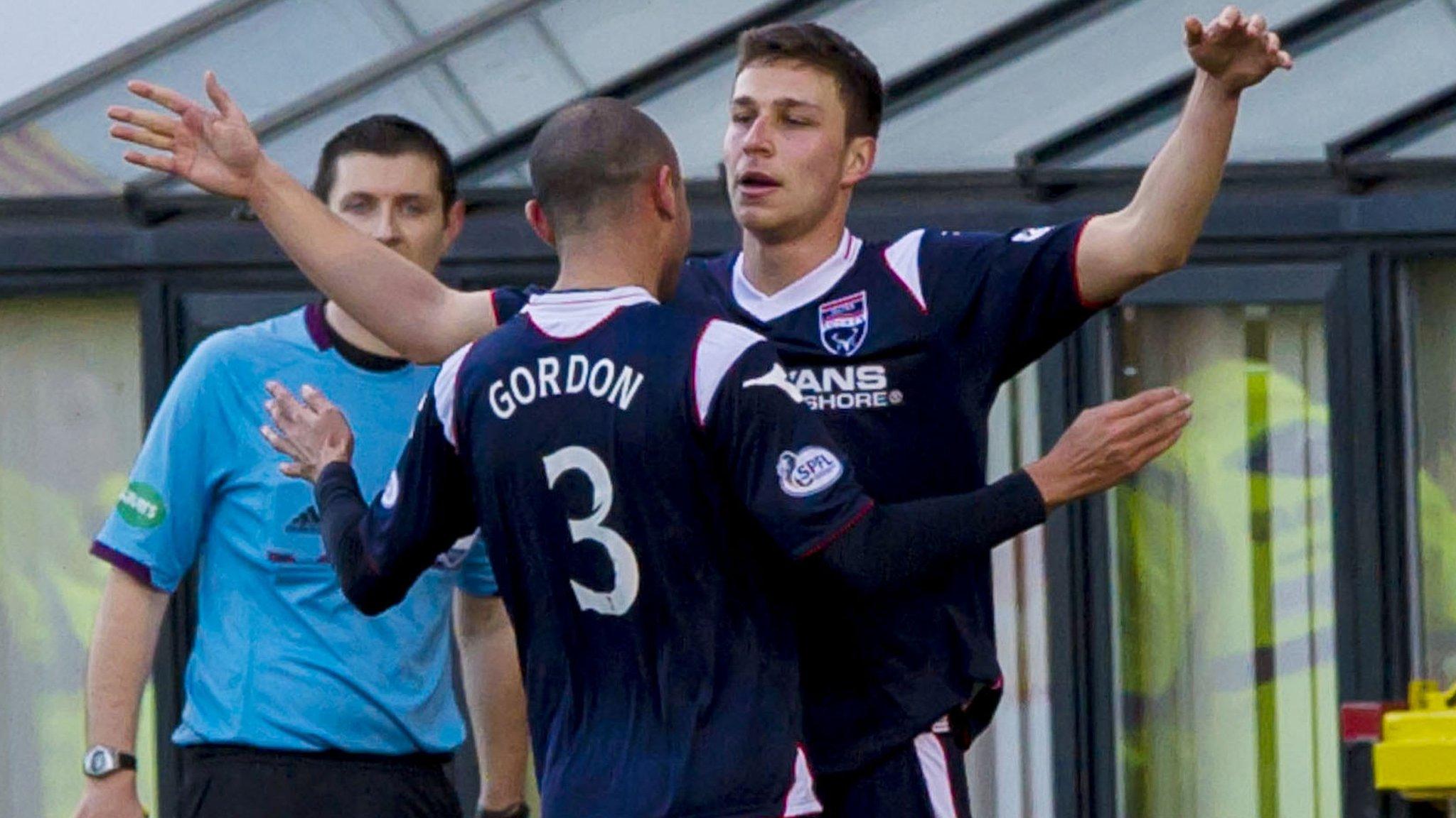 Filip Kiss scored twice on his first outing for Ross County