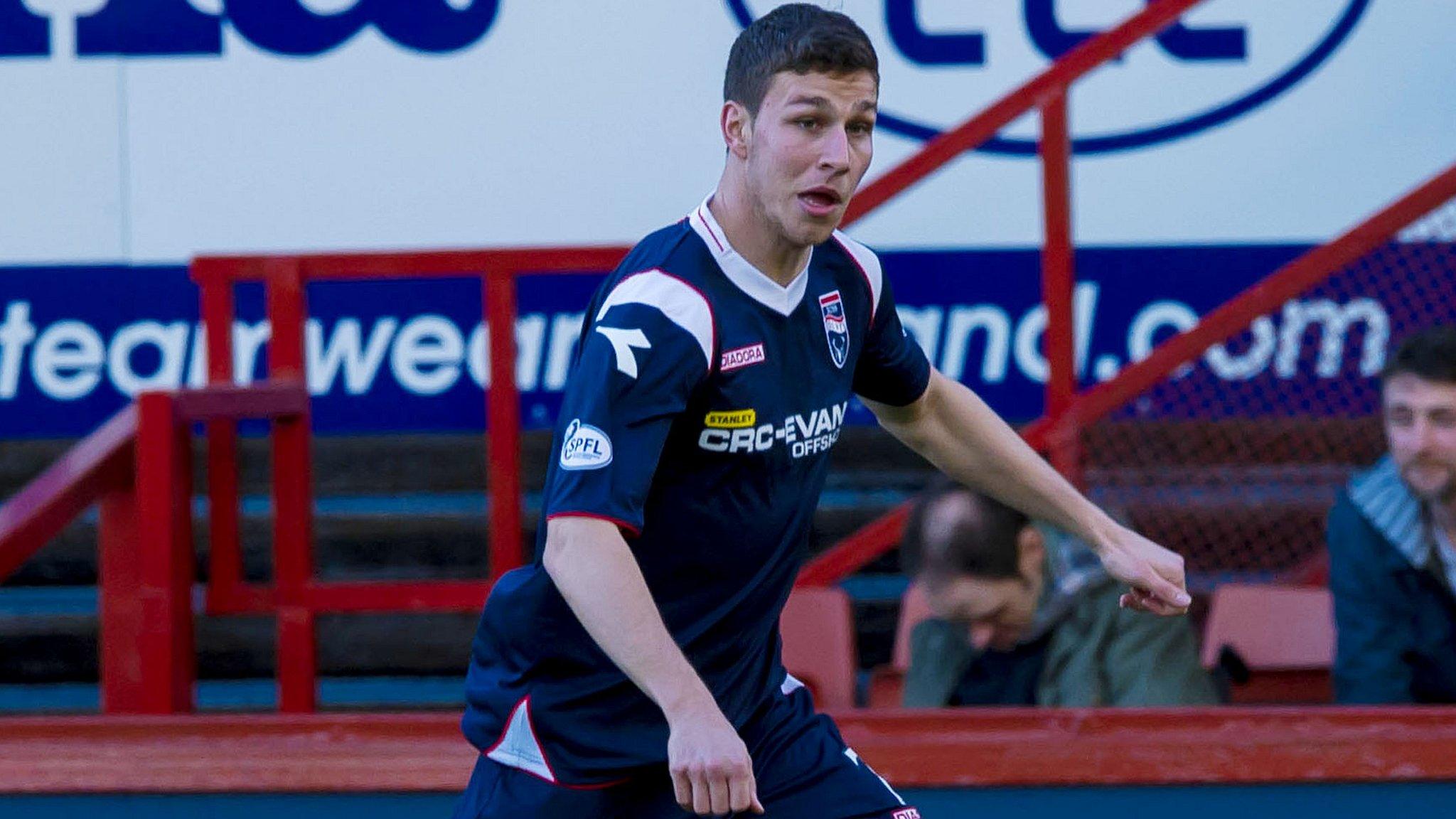 Ross County midfielder Filip Kiss