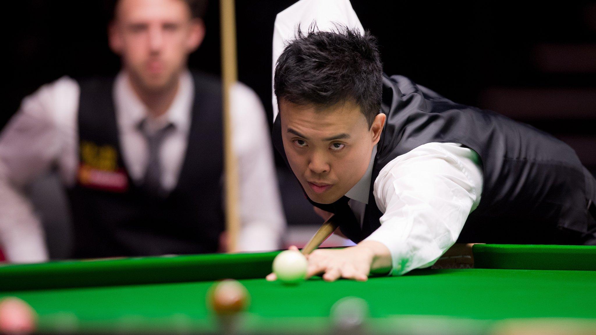 Marco Fu and Judd Trump