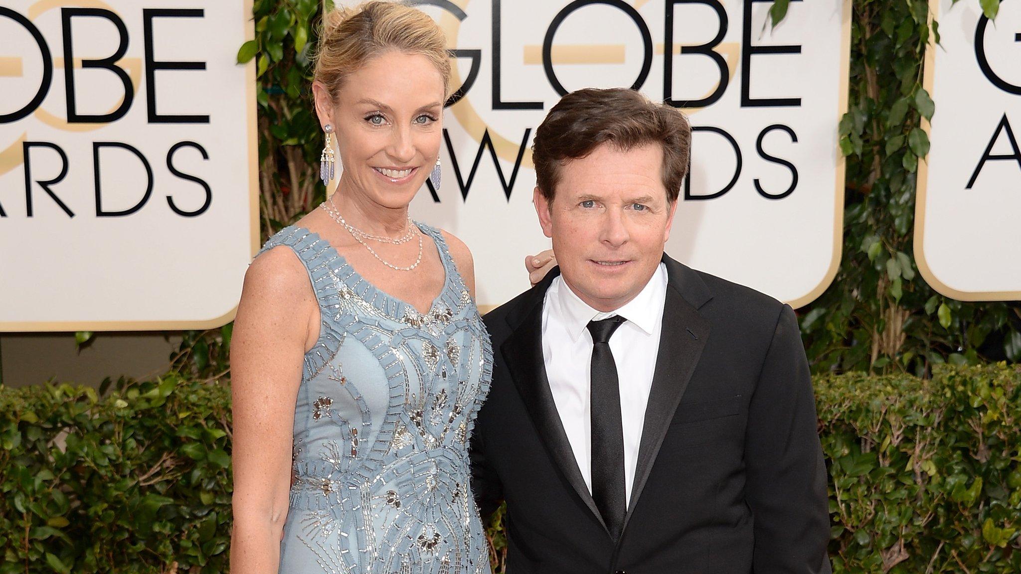 Tracy Pollan and Michael J Fox