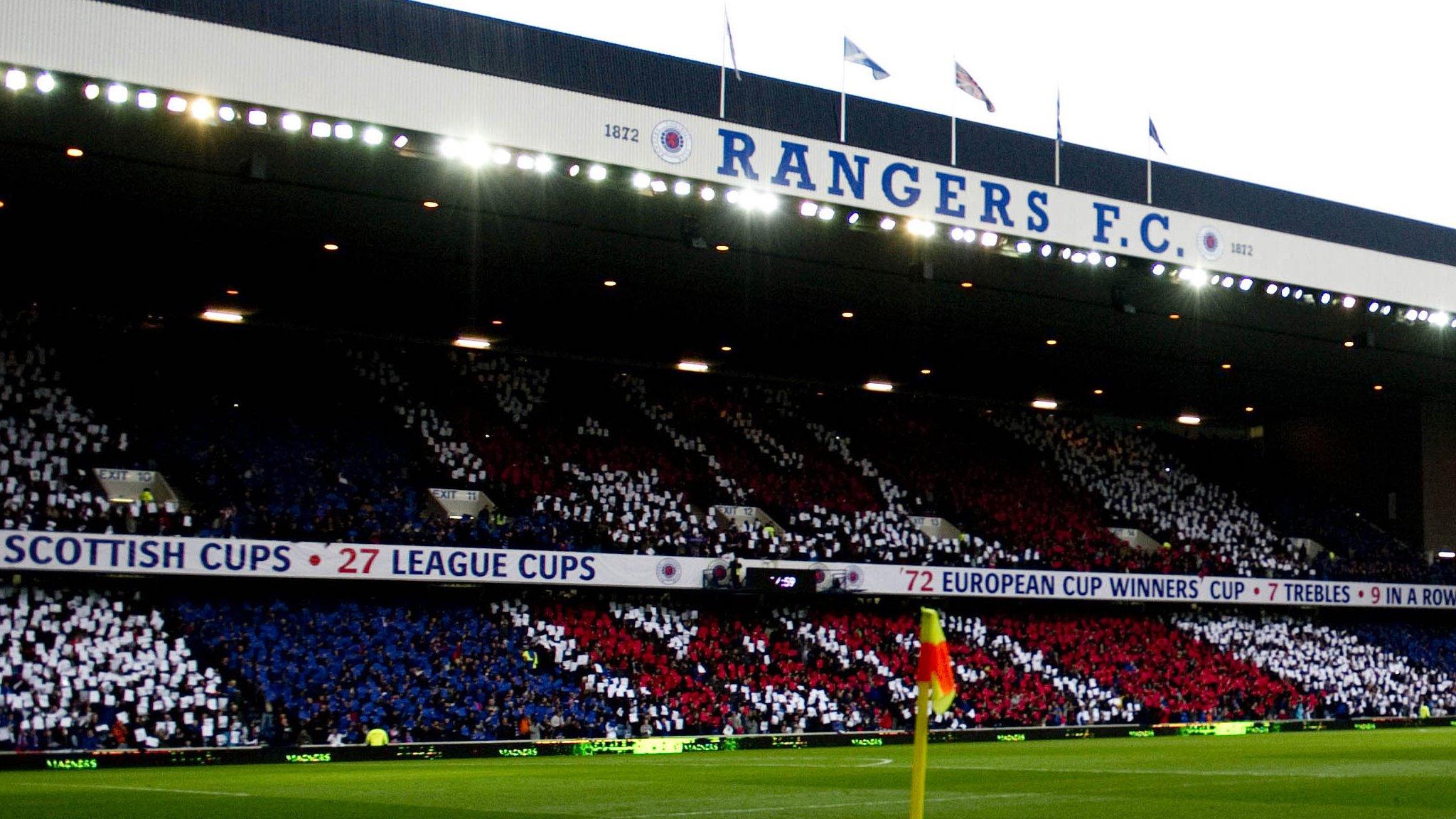 Ibrox Stadium, home of Rangers