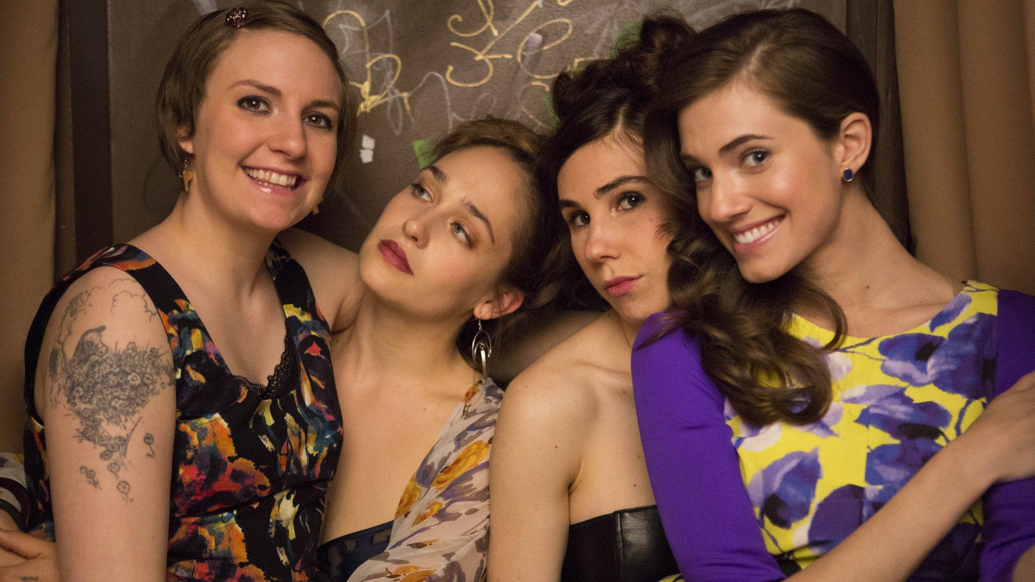 The cast of Girls