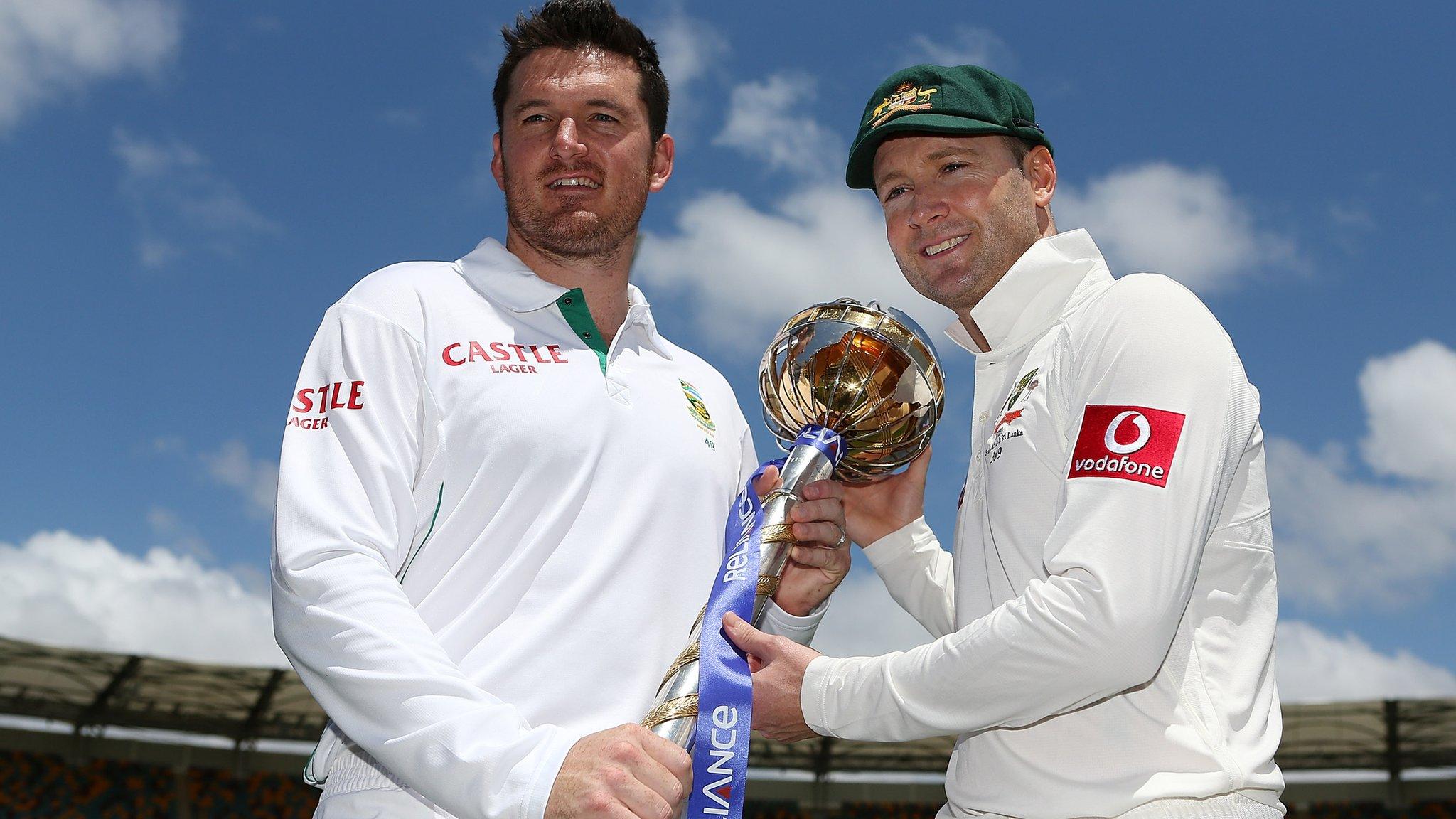 Graeme Smith and Michael Clarke