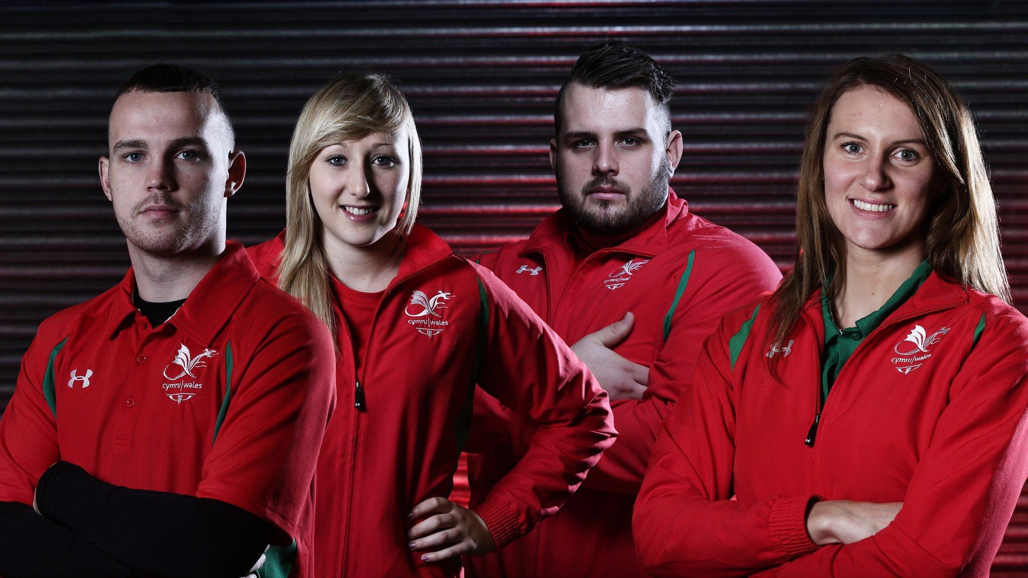 Team Wales' commonwealth games uniform