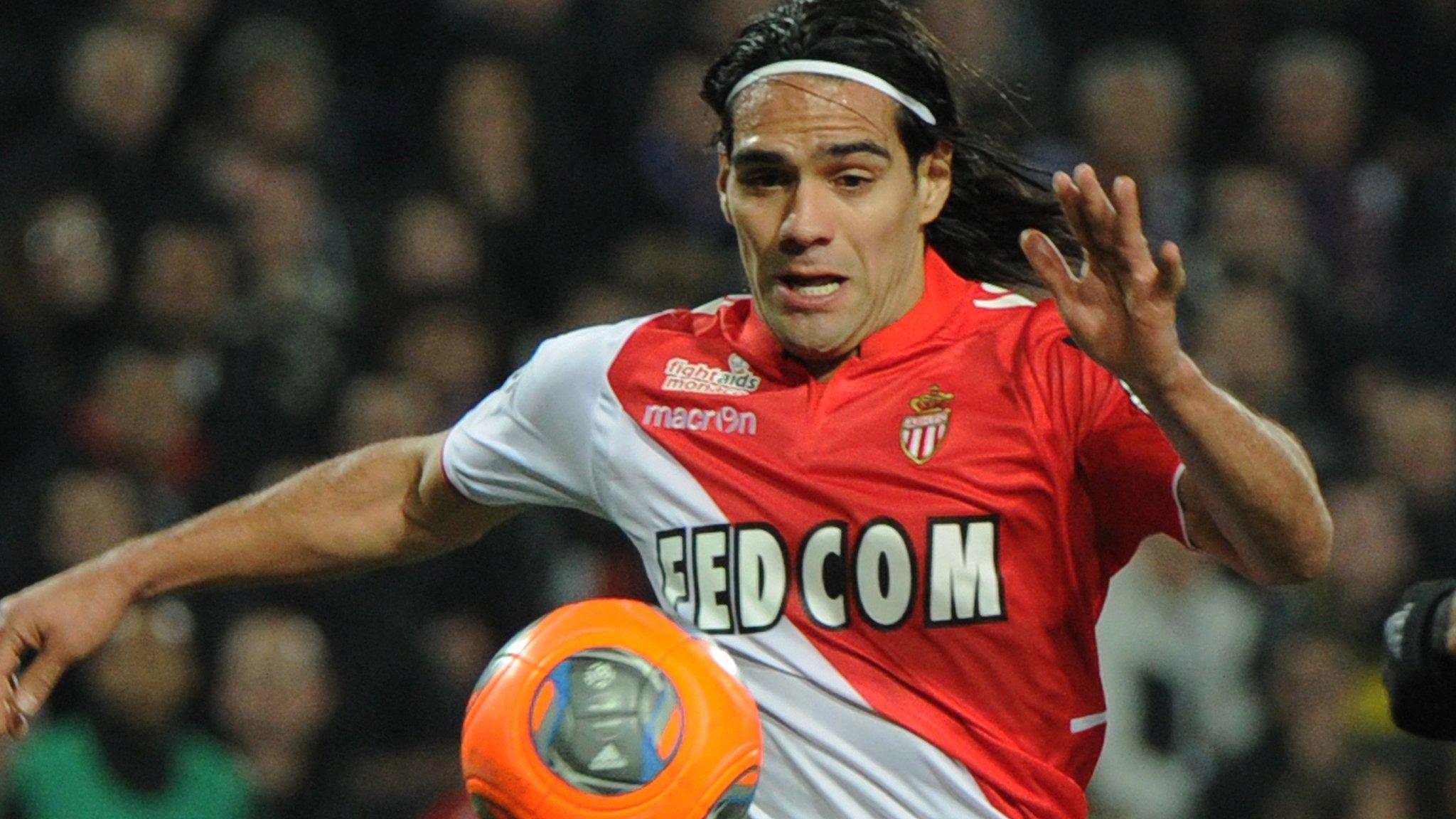 Monaco striker Radamel Falcao injured