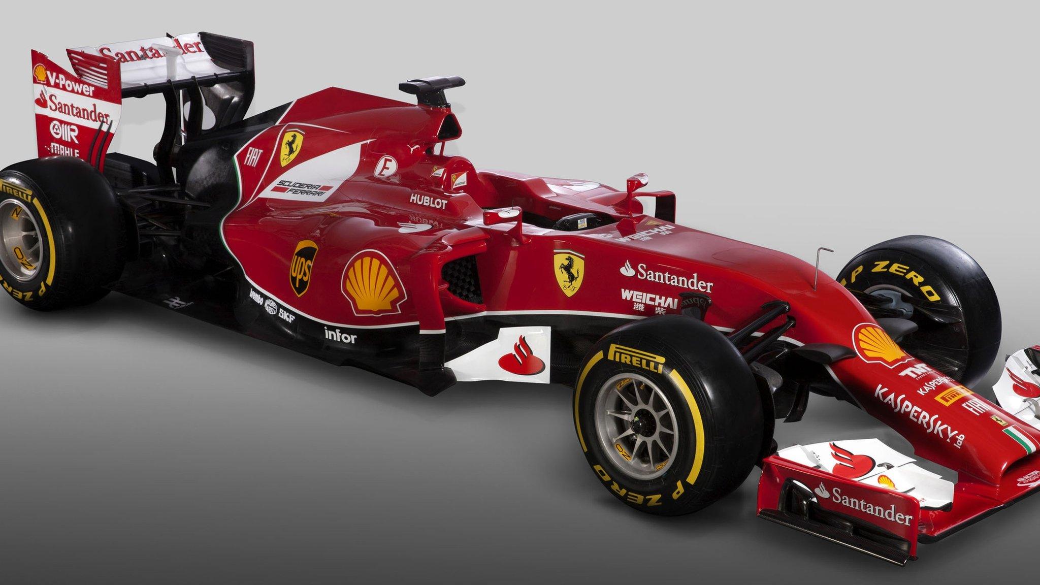 Ferrari F14T Formula One car