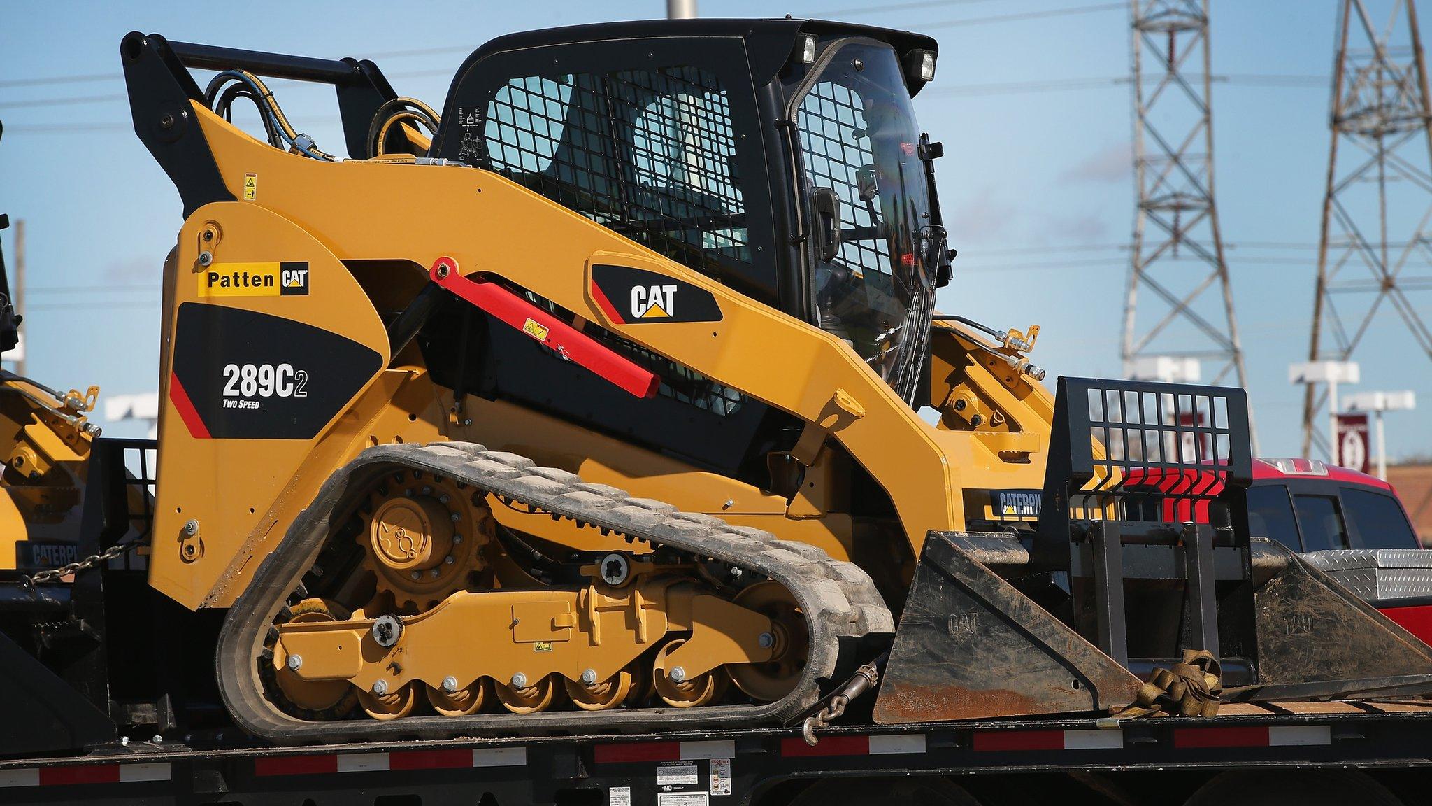 Caterpillar front end loader