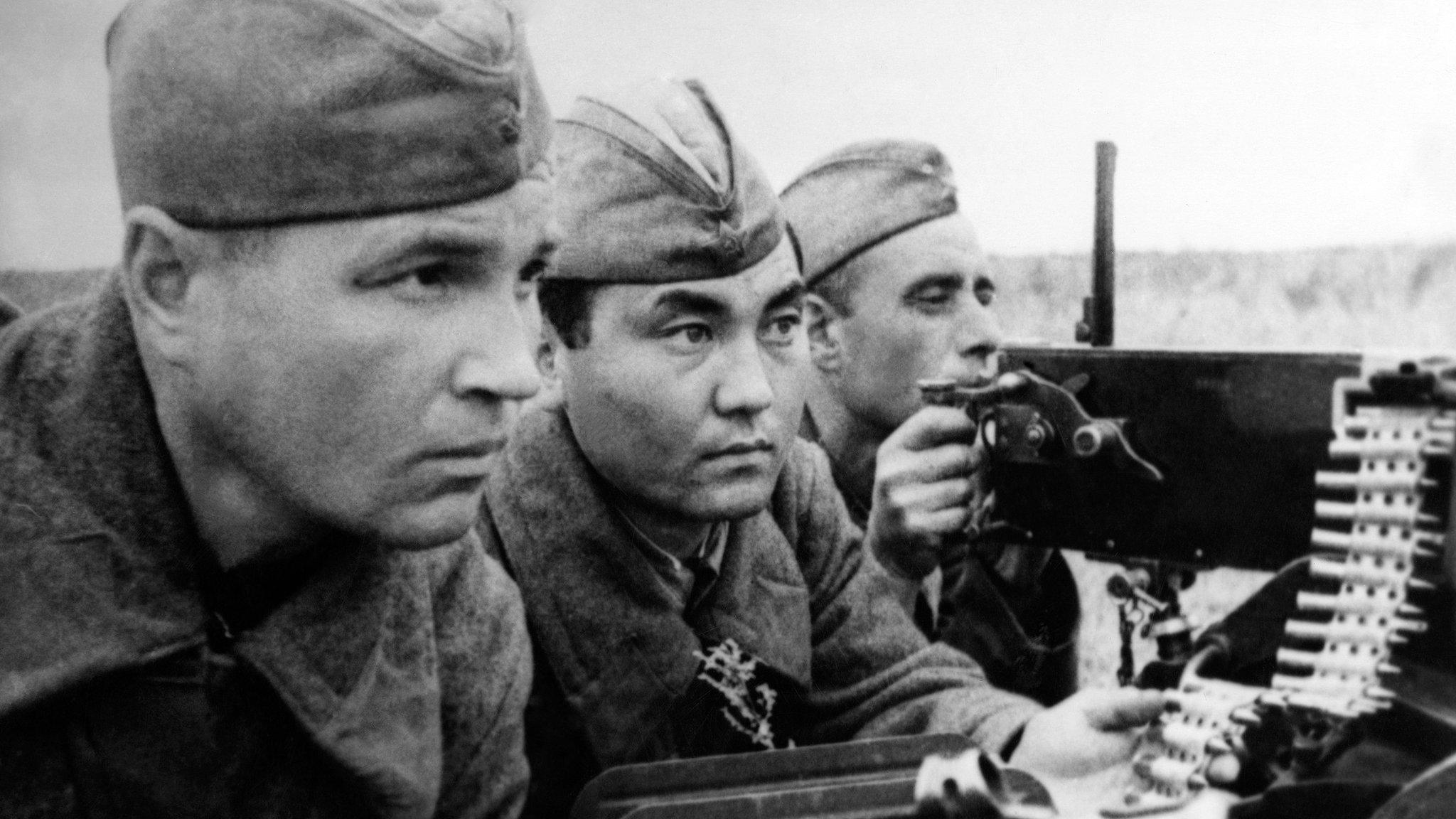 Soviet soldiers during World War II