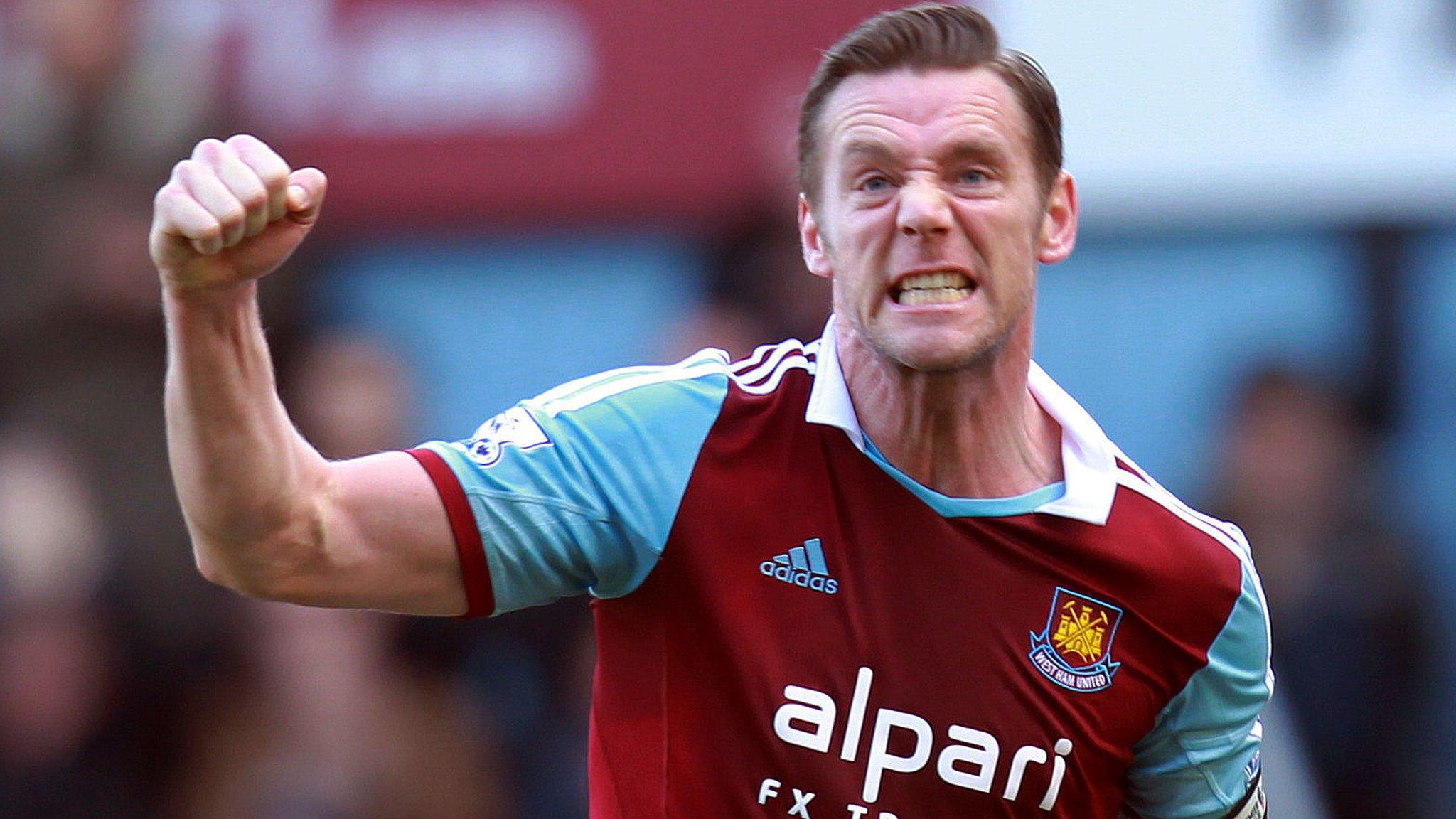 West Ham captain Kevin Nolan