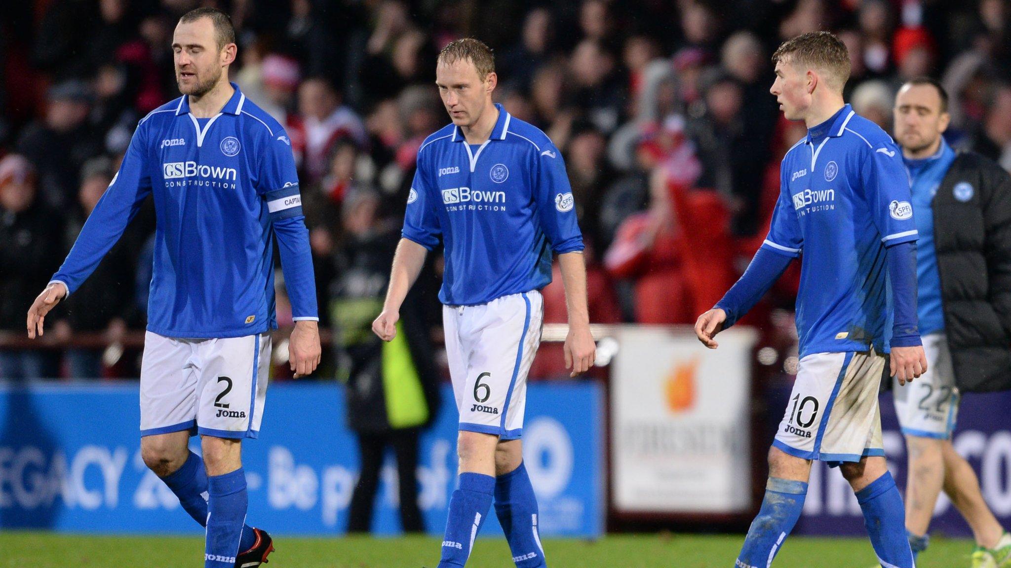 St Johnstone lost 4-0 at Tynecastle